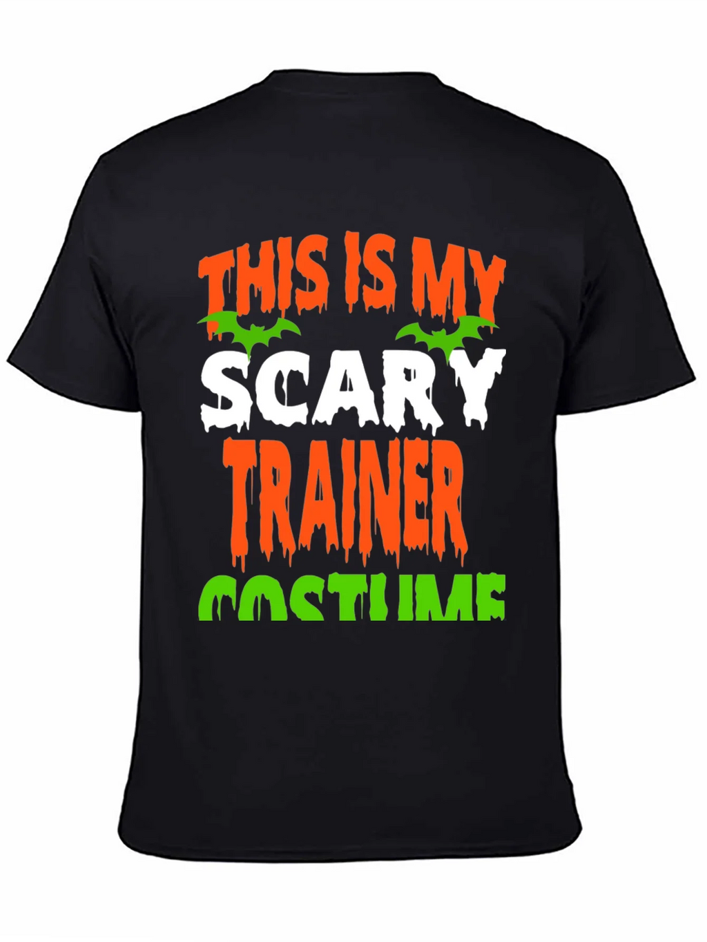 Scary Trainer Halloween Costume T-Shirt