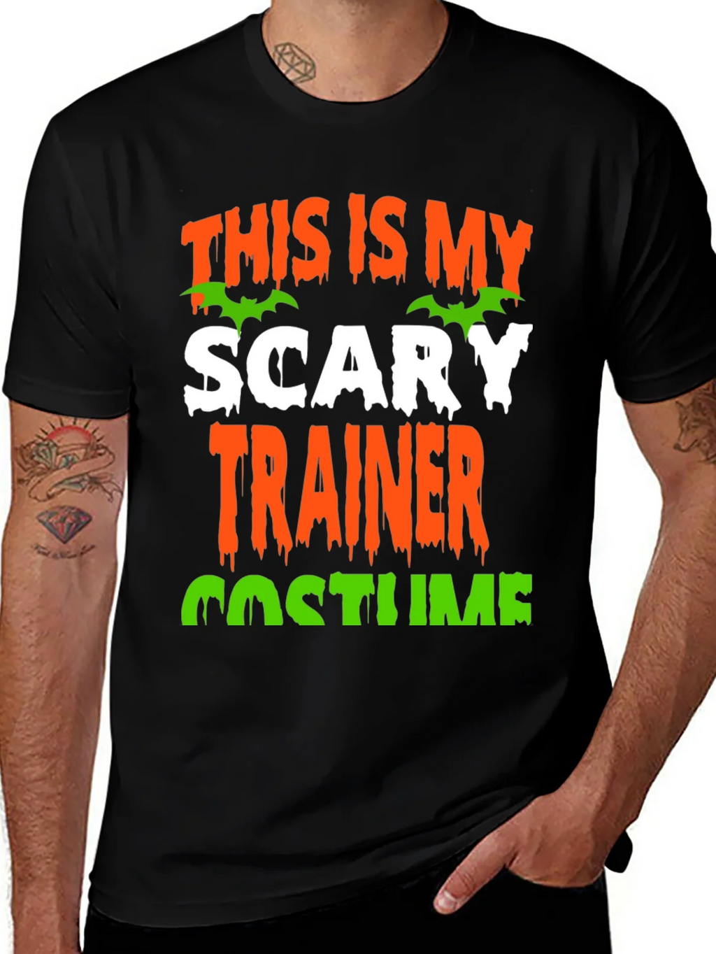Scary Trainer Halloween Costume T-Shirt
