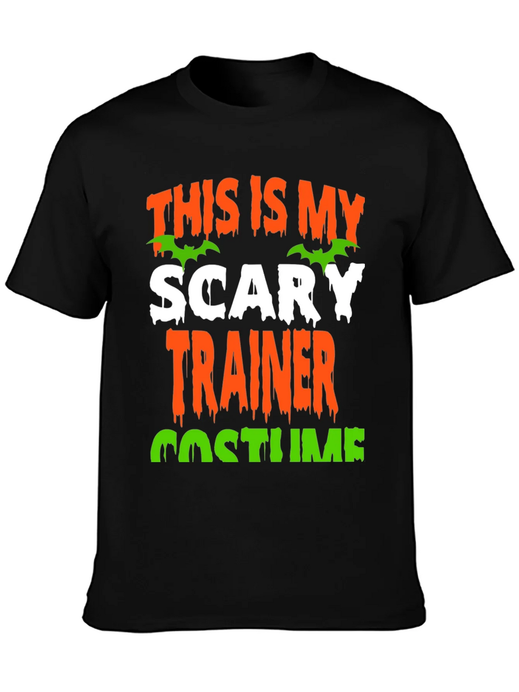 Scary Trainer Halloween Costume T-Shirt