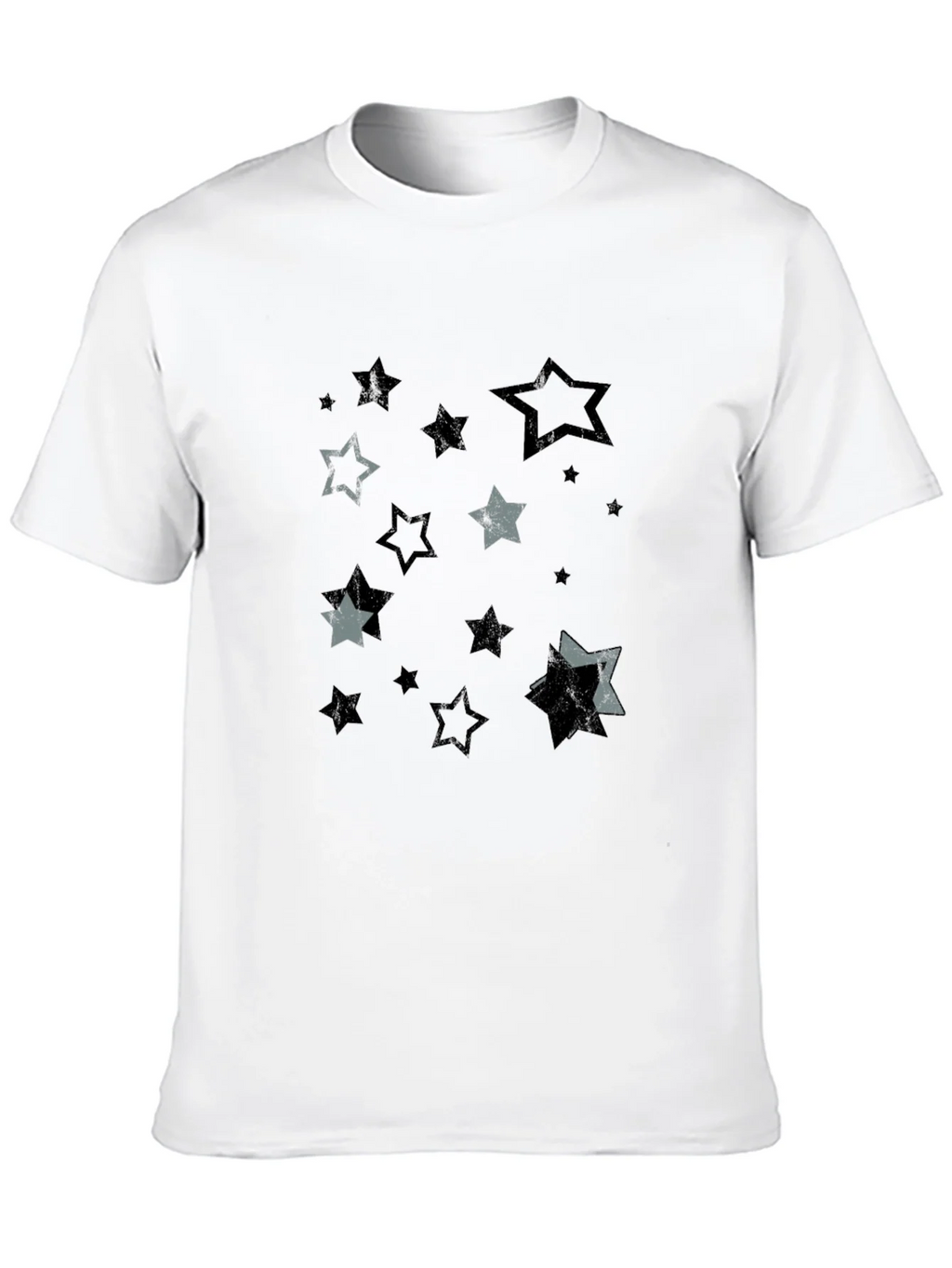 Starry Night Mens Black Graphic Tee