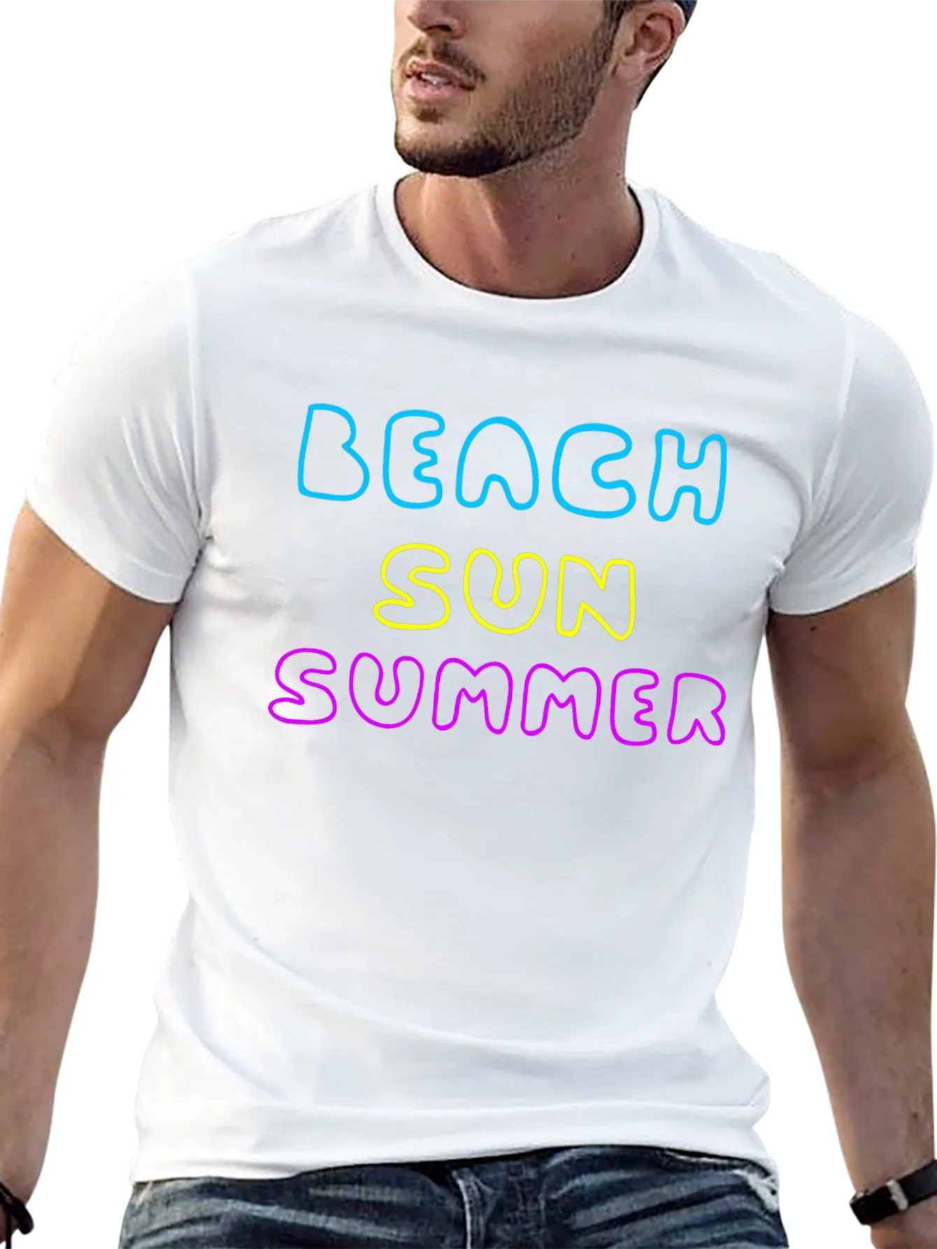 Beach Sun Summer Graphic Tee