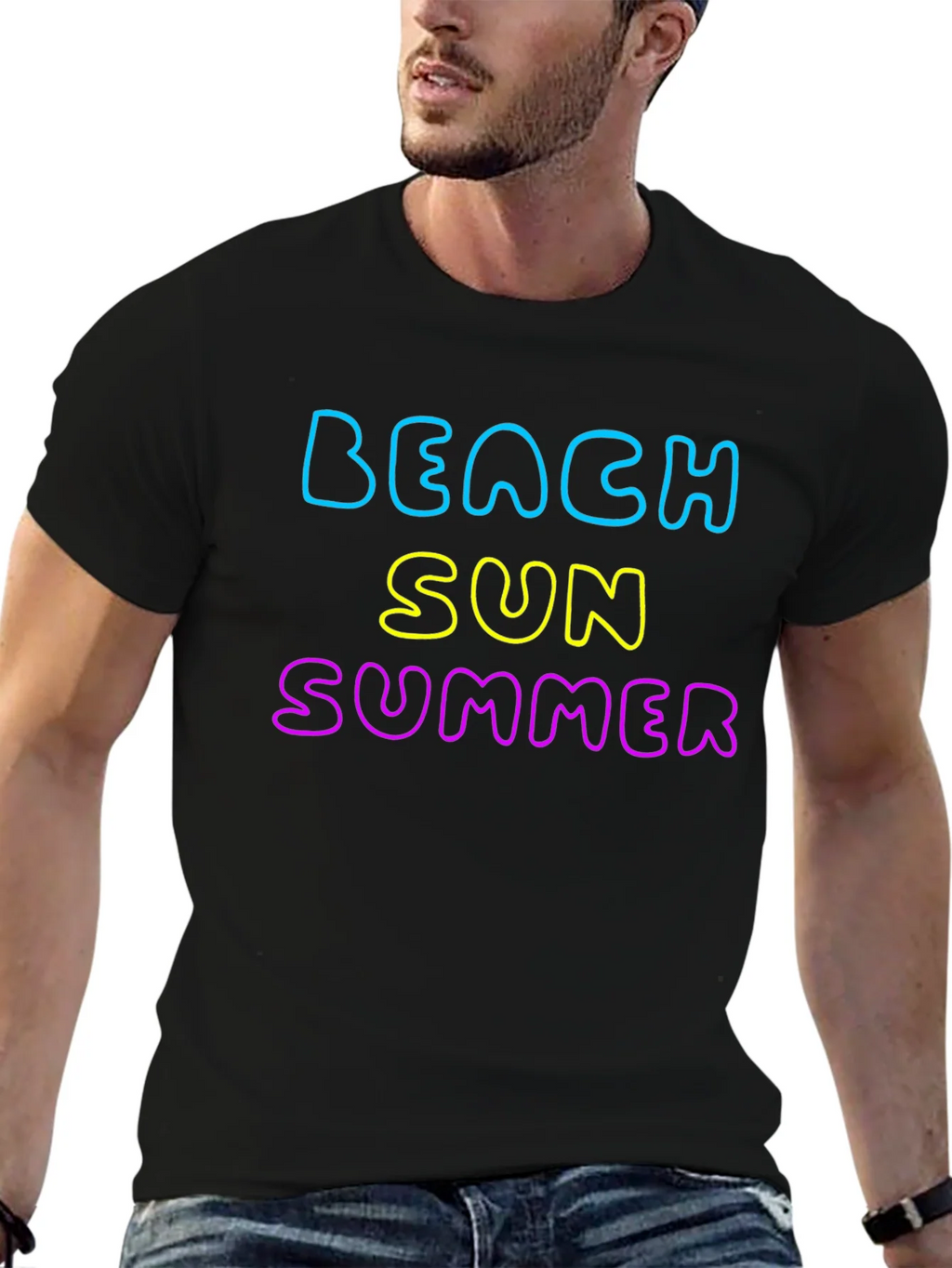 Beach Sun Summer Graphic Tee