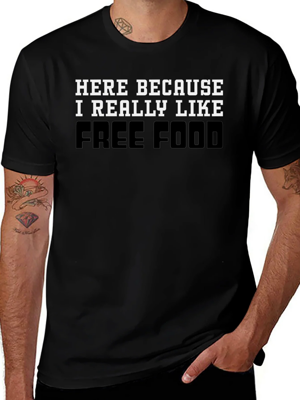 Funny Free Food T-Shirt