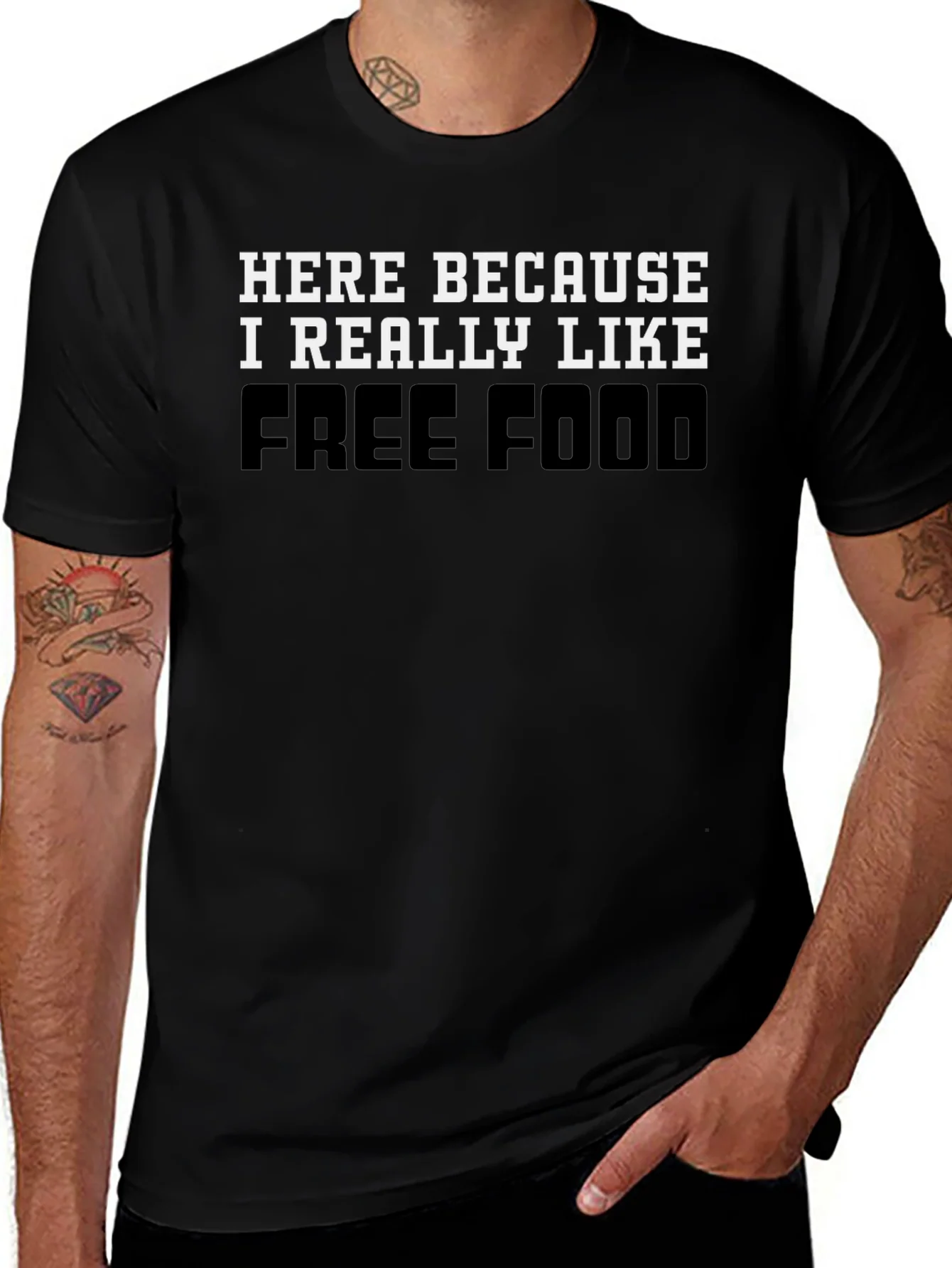 Funny Free Food T-Shirt