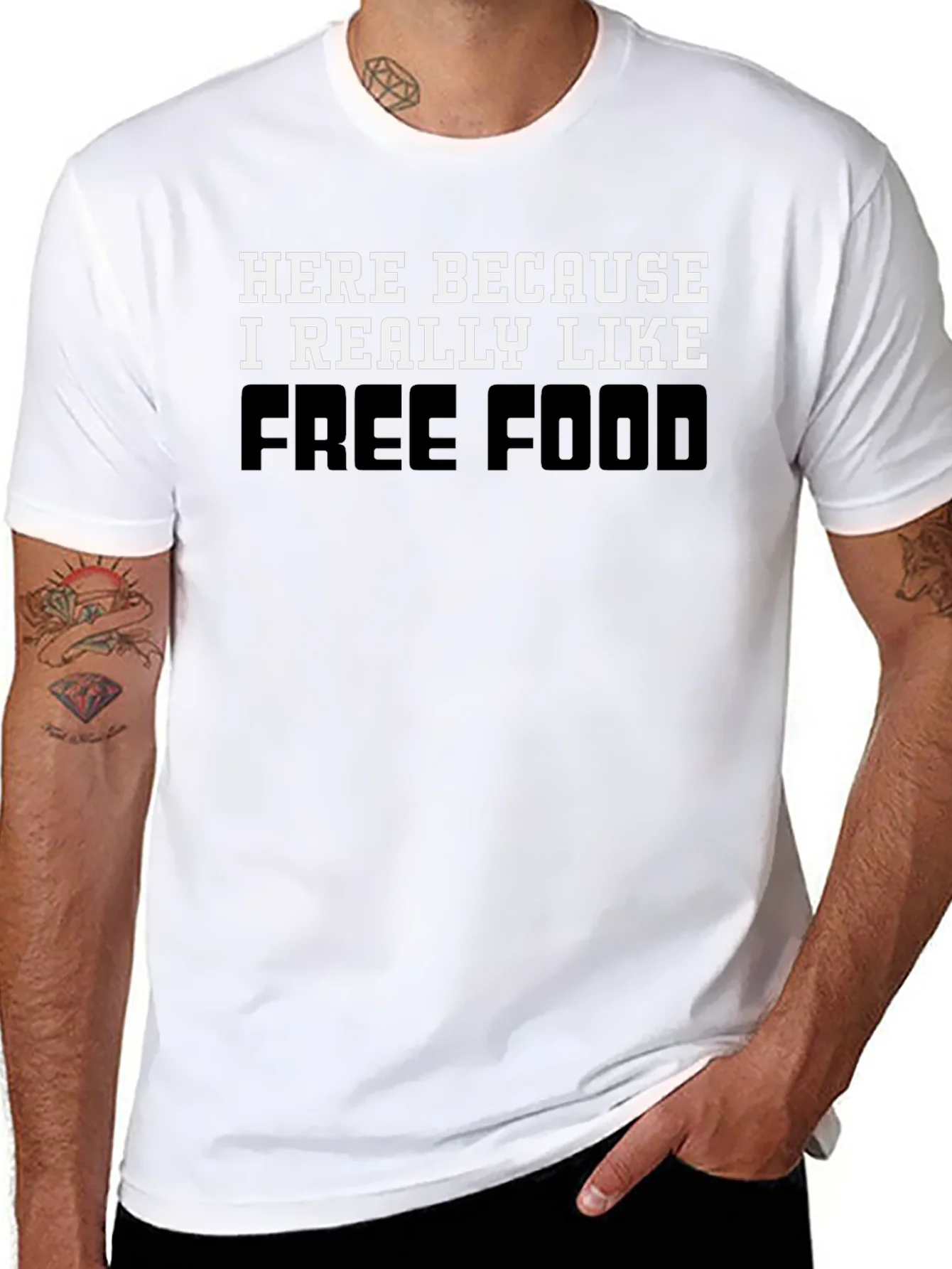 Funny Free Food T-Shirt