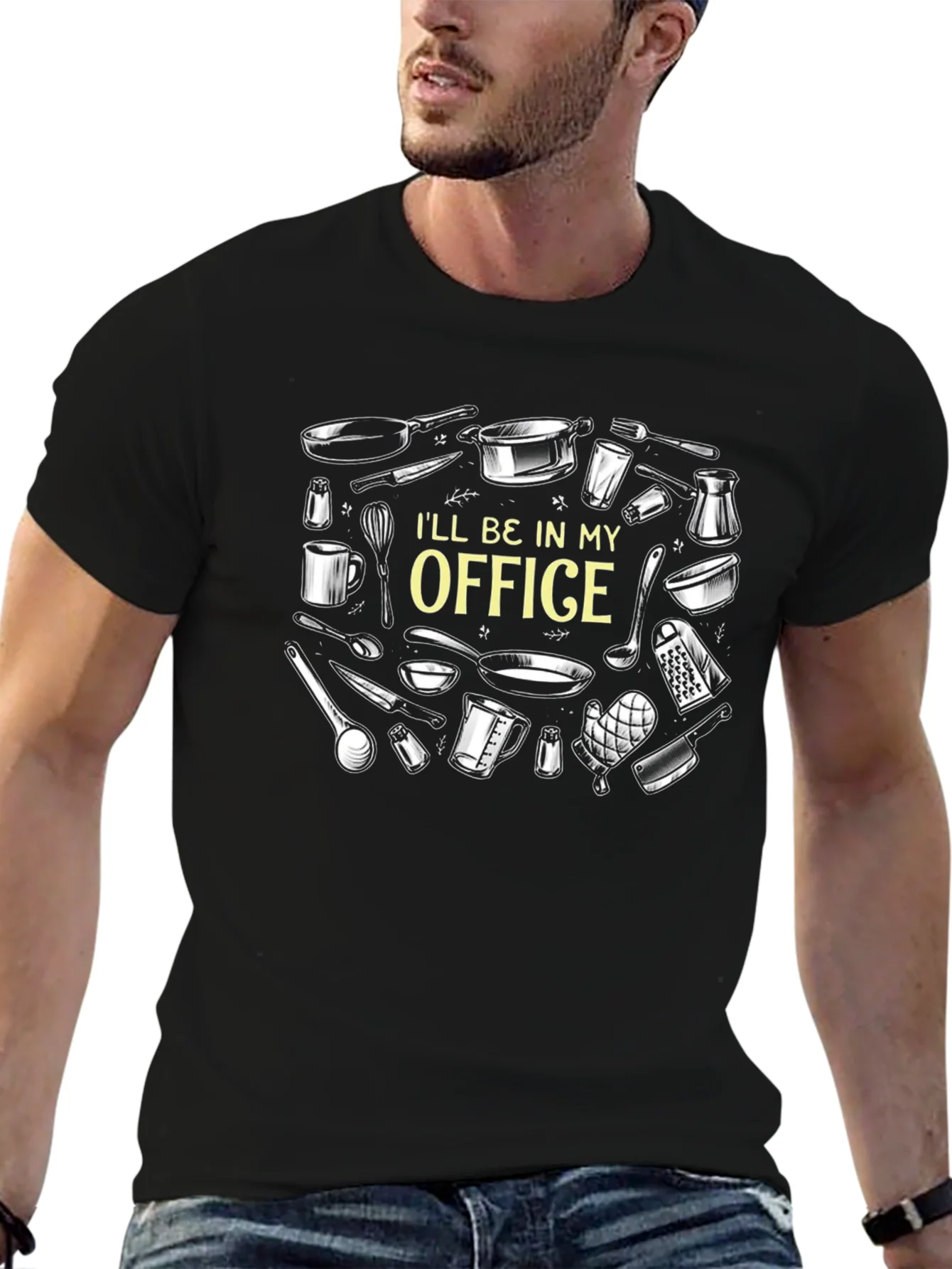 Chefs Office T-Shirt - Culinary Kitchen Humor Tee