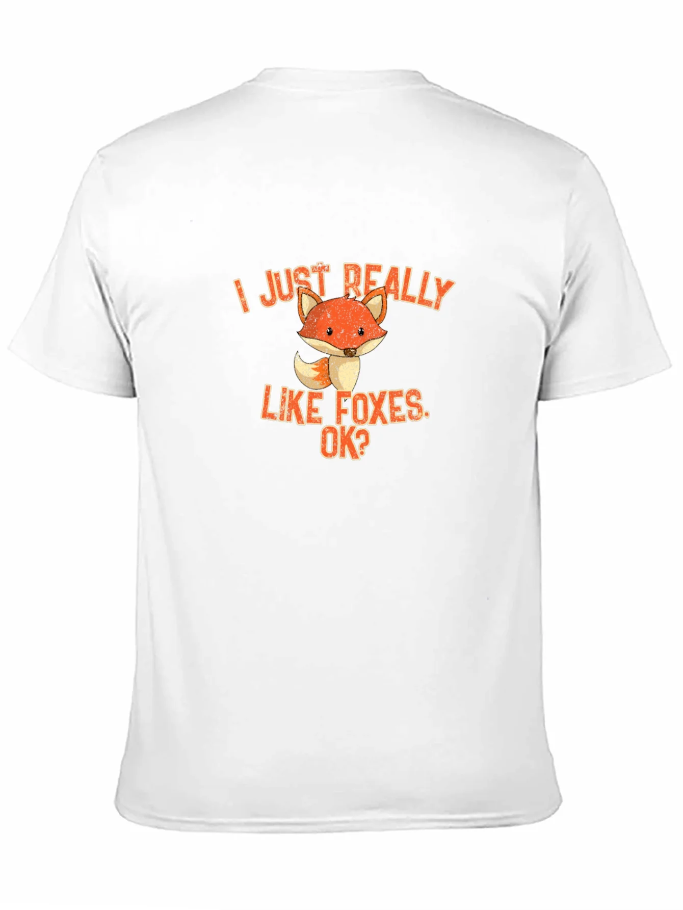 I Just Really Like Foxes OK? Graphic Tee