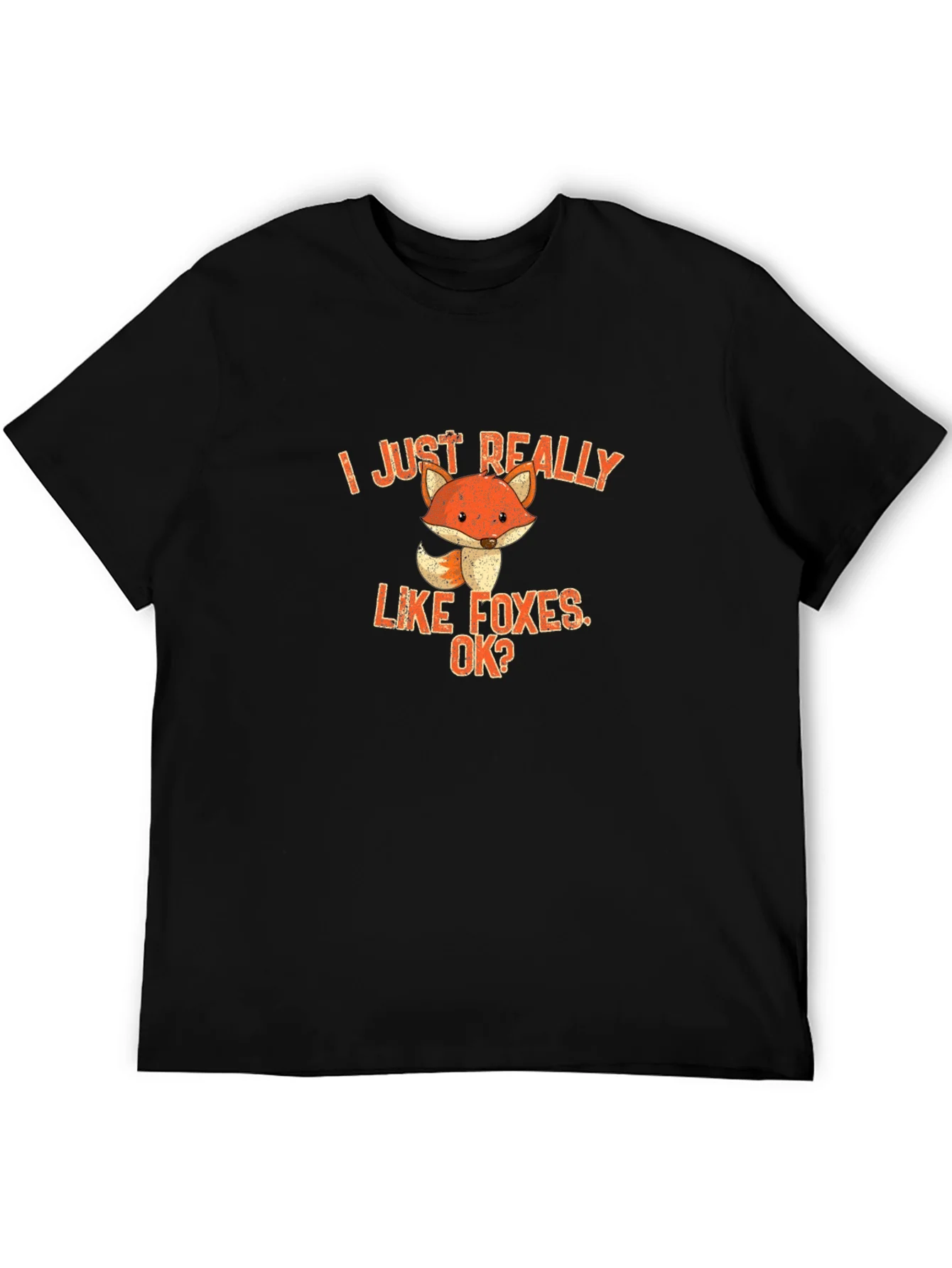 I Just Really Like Foxes OK? Graphic Tee