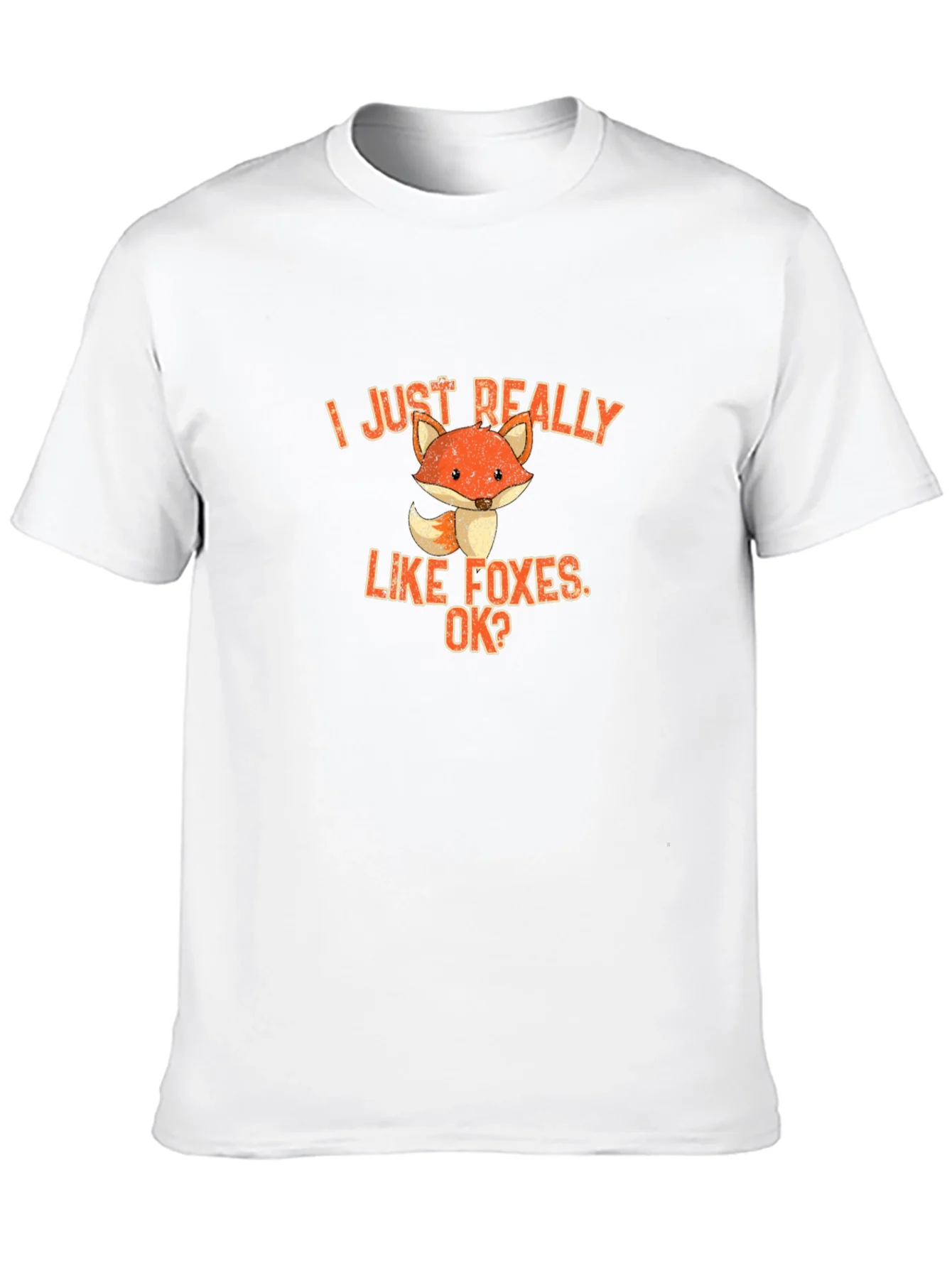I Just Really Like Foxes OK? Graphic Tee