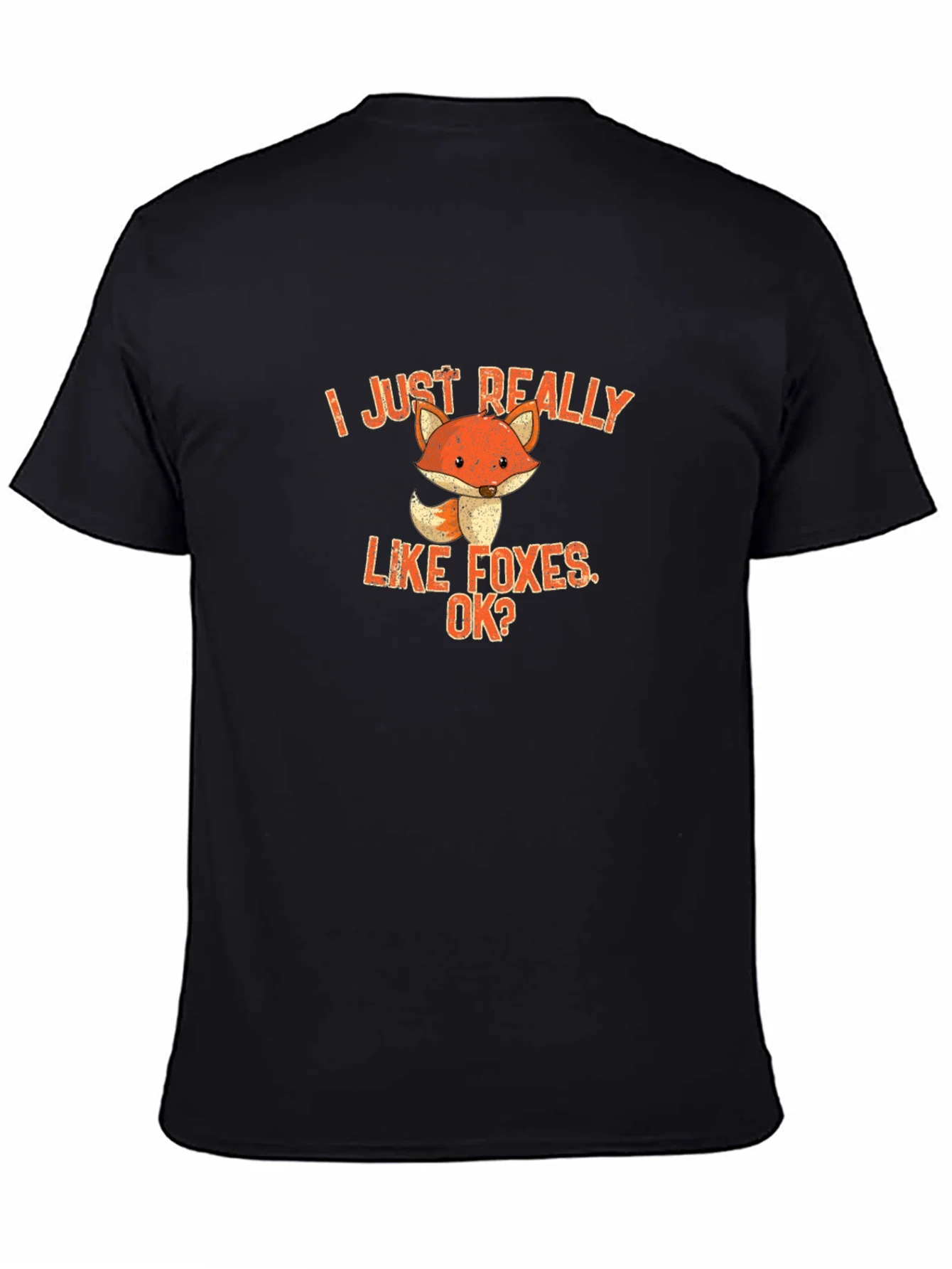 I Just Really Like Foxes OK? Graphic Tee