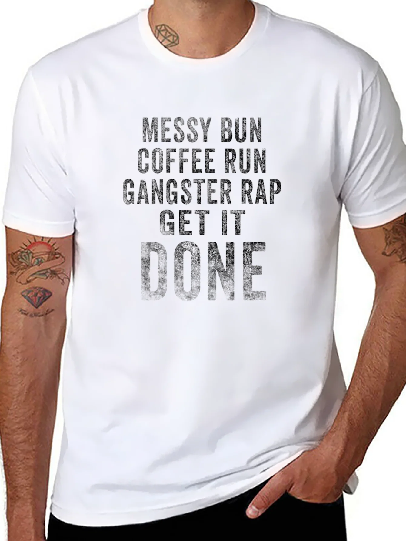 Messy Bun Coffee Run T-Shirt