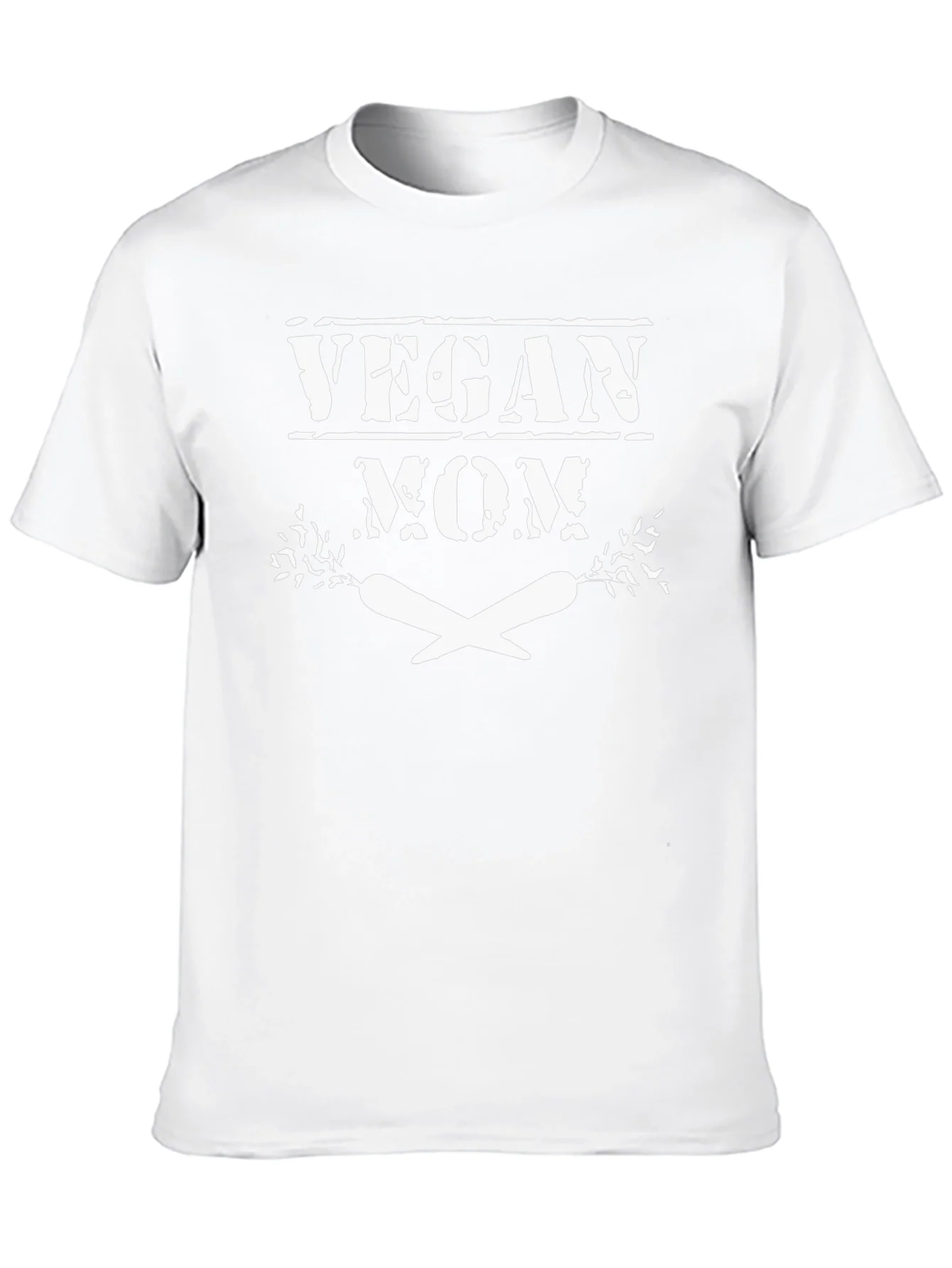 Vegan Mom Graphic T-Shirt - Black