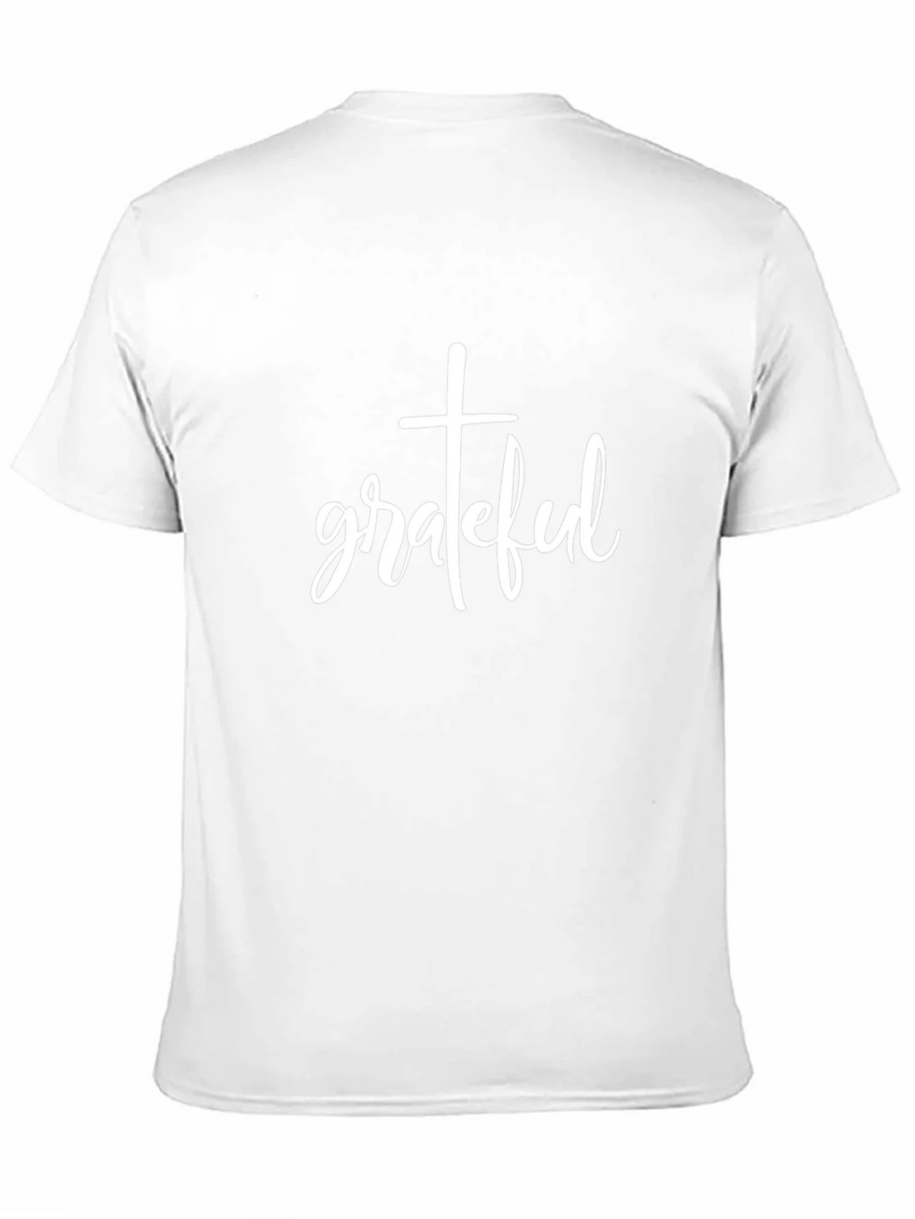 Grateful Cross Graphic Black T-Shirt