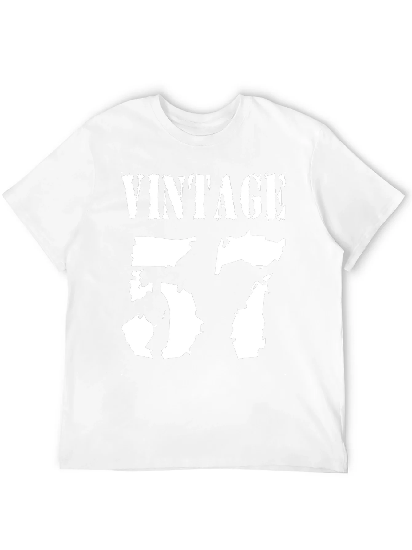 Vintage 57 Graphic Tee - Black Cotton Blend