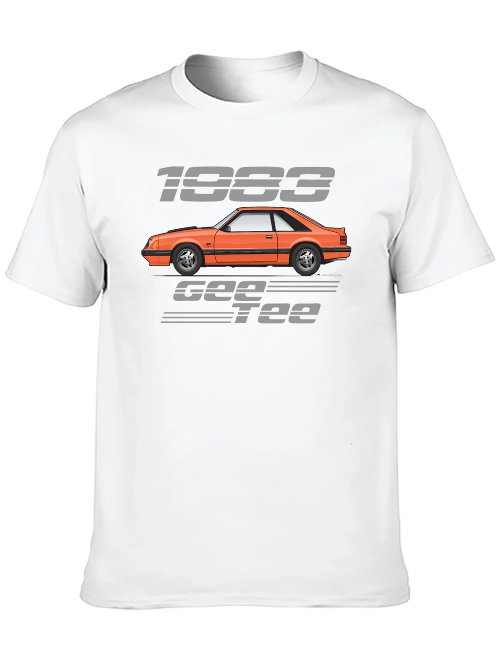 1983 Gee Tee T-Shirt - Classic Car Style