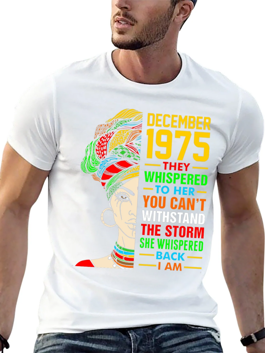 December 1975 Black Woman T-Shirt