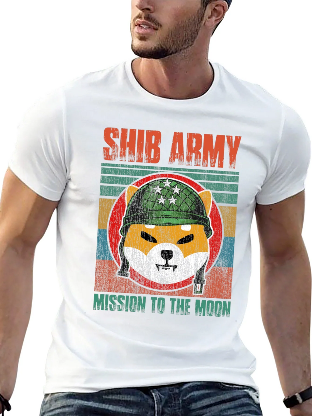 Shib Army T-Shirt - Mission to the Moon