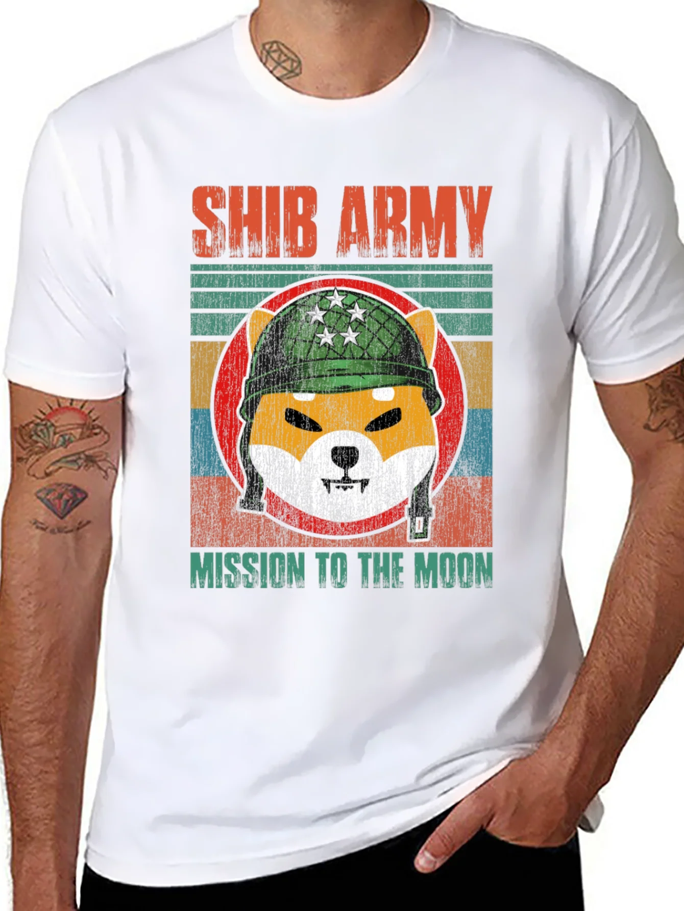 Shib Army T-Shirt - Mission to the Moon