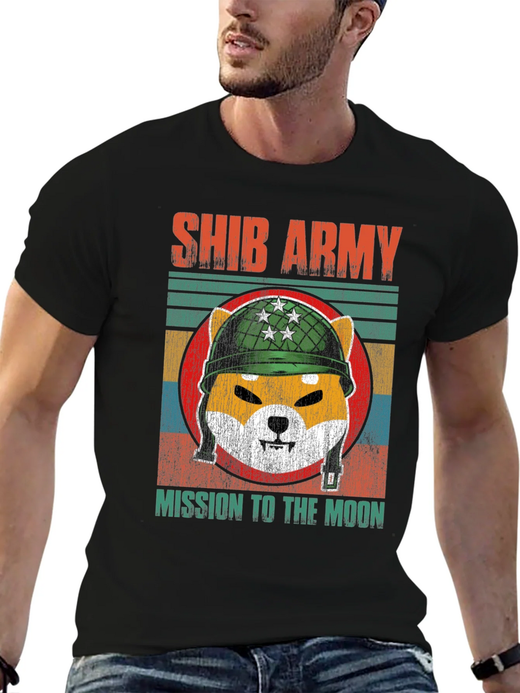 Shib Army T-Shirt - Mission to the Moon