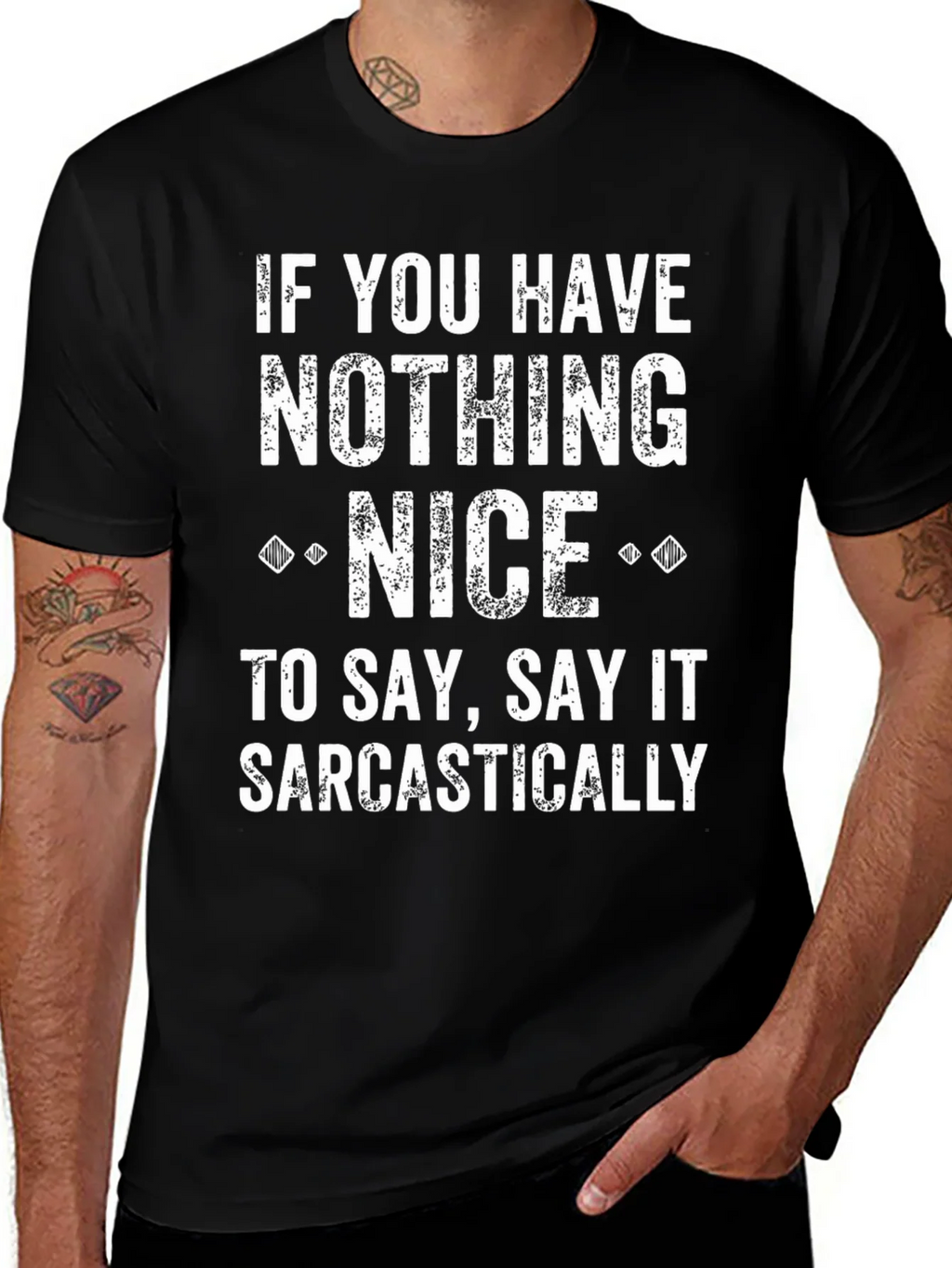 Sarcastic Quote Graphic Tee