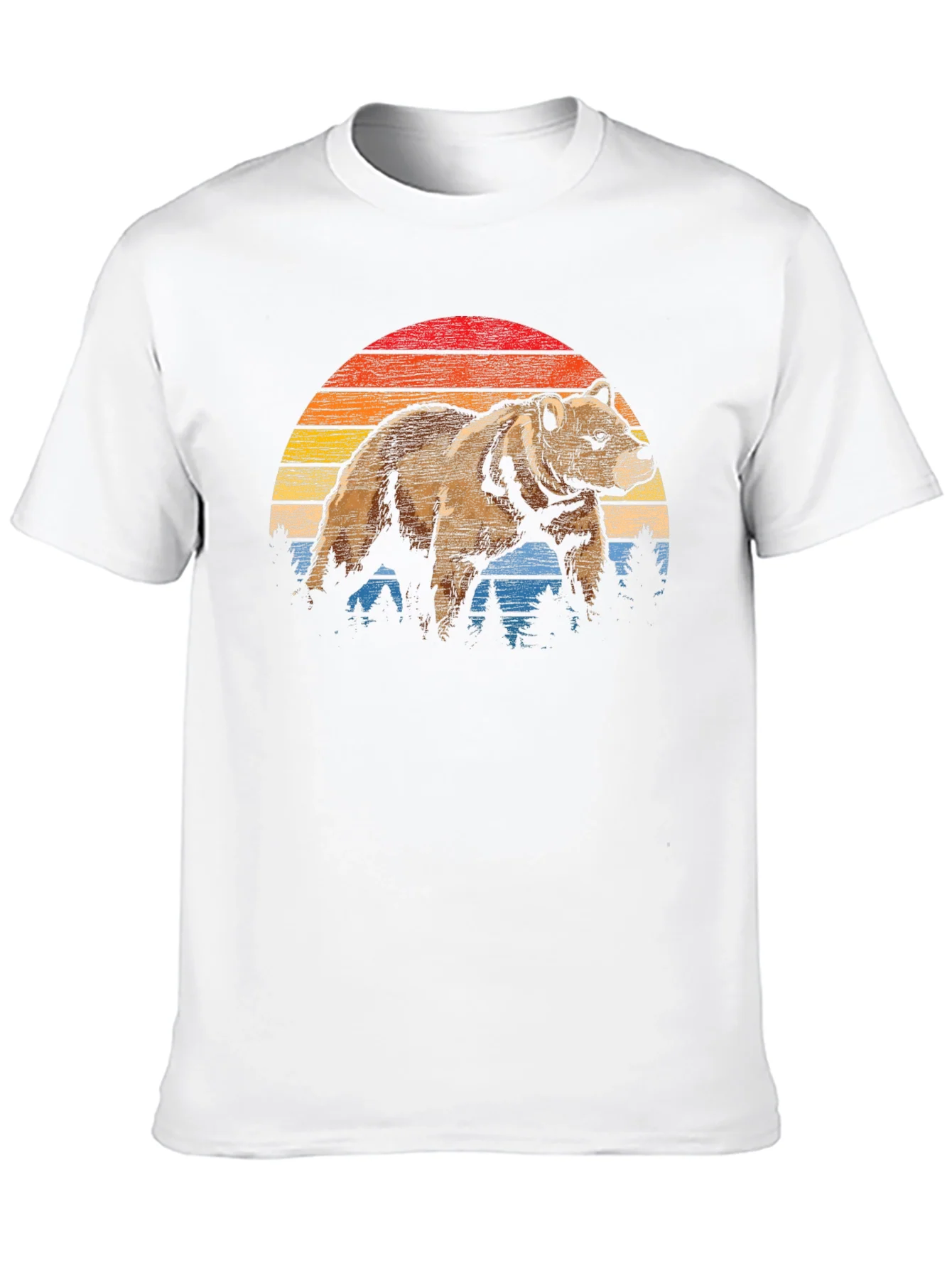 Vintage Sunset Bear T-Shirt