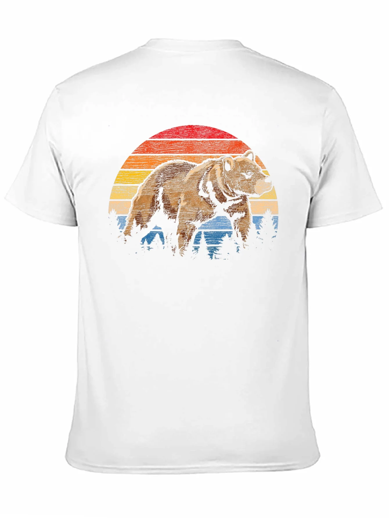 Vintage Sunset Bear T-Shirt