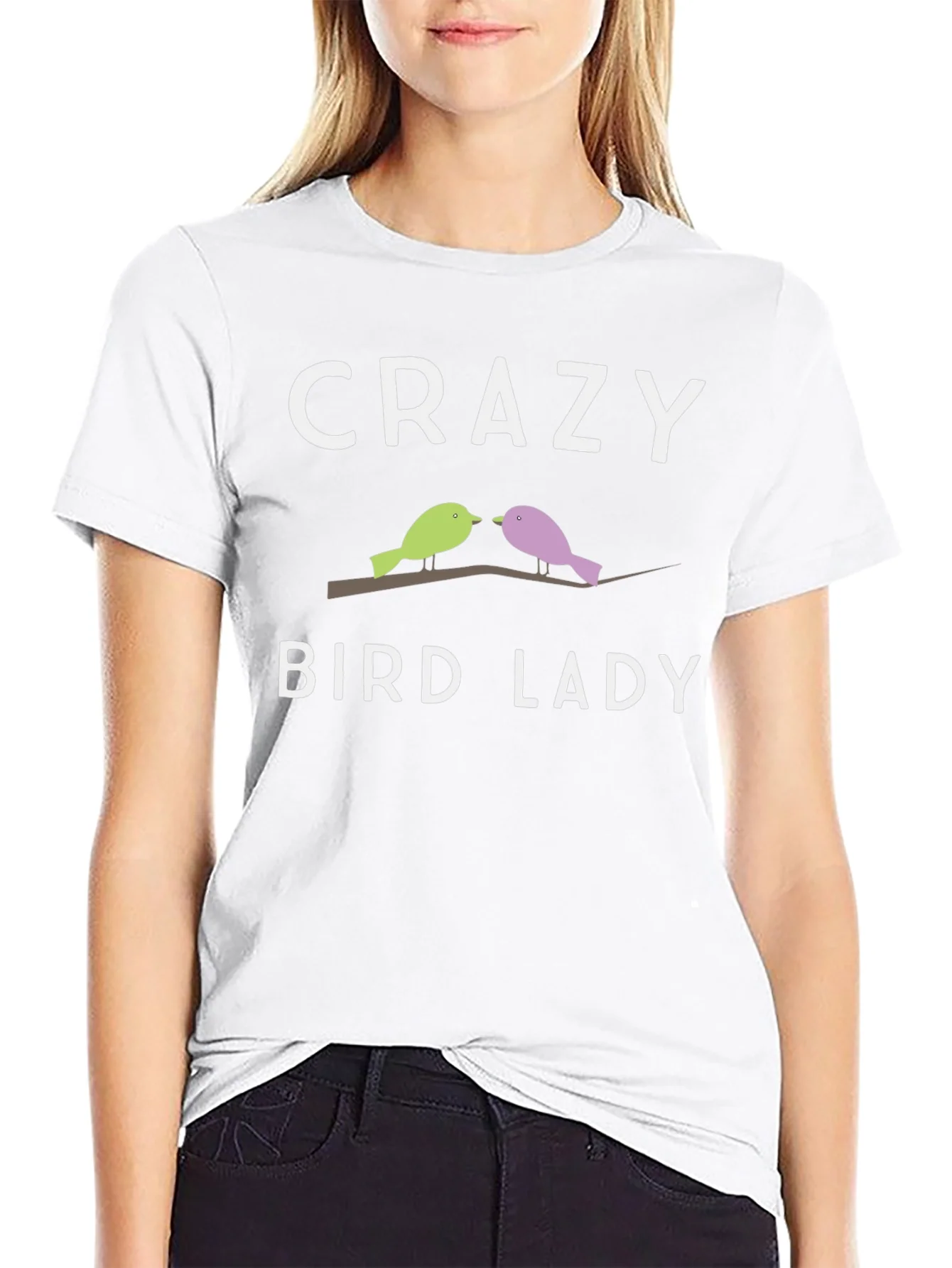 Crazy Bird Lady T-Shirt - Unique Bird Lover Gift