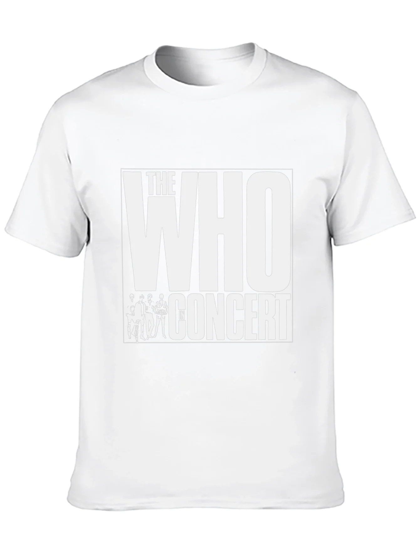 The Who In Concert Black T-Shirt