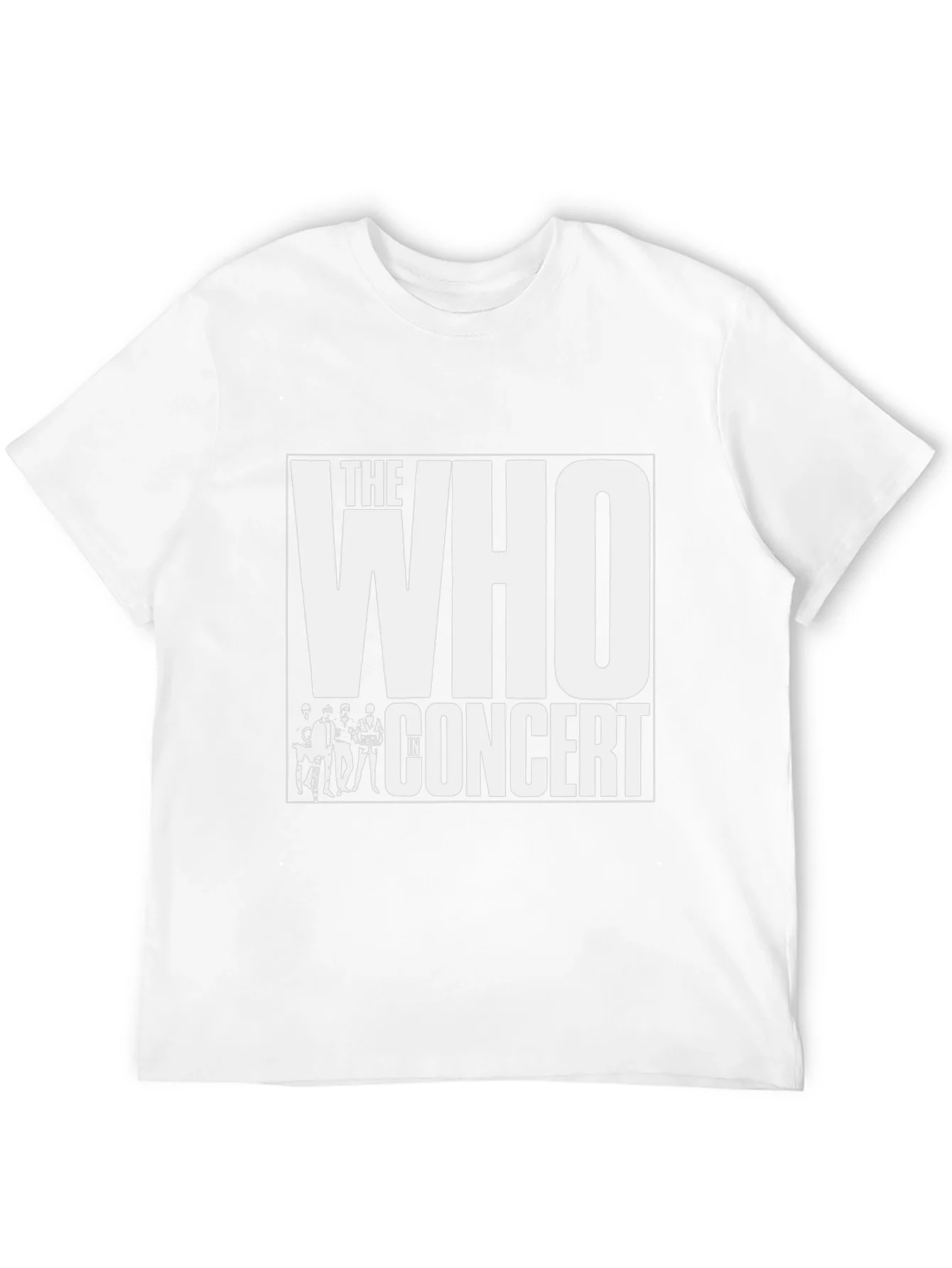 The Who In Concert Black T-Shirt