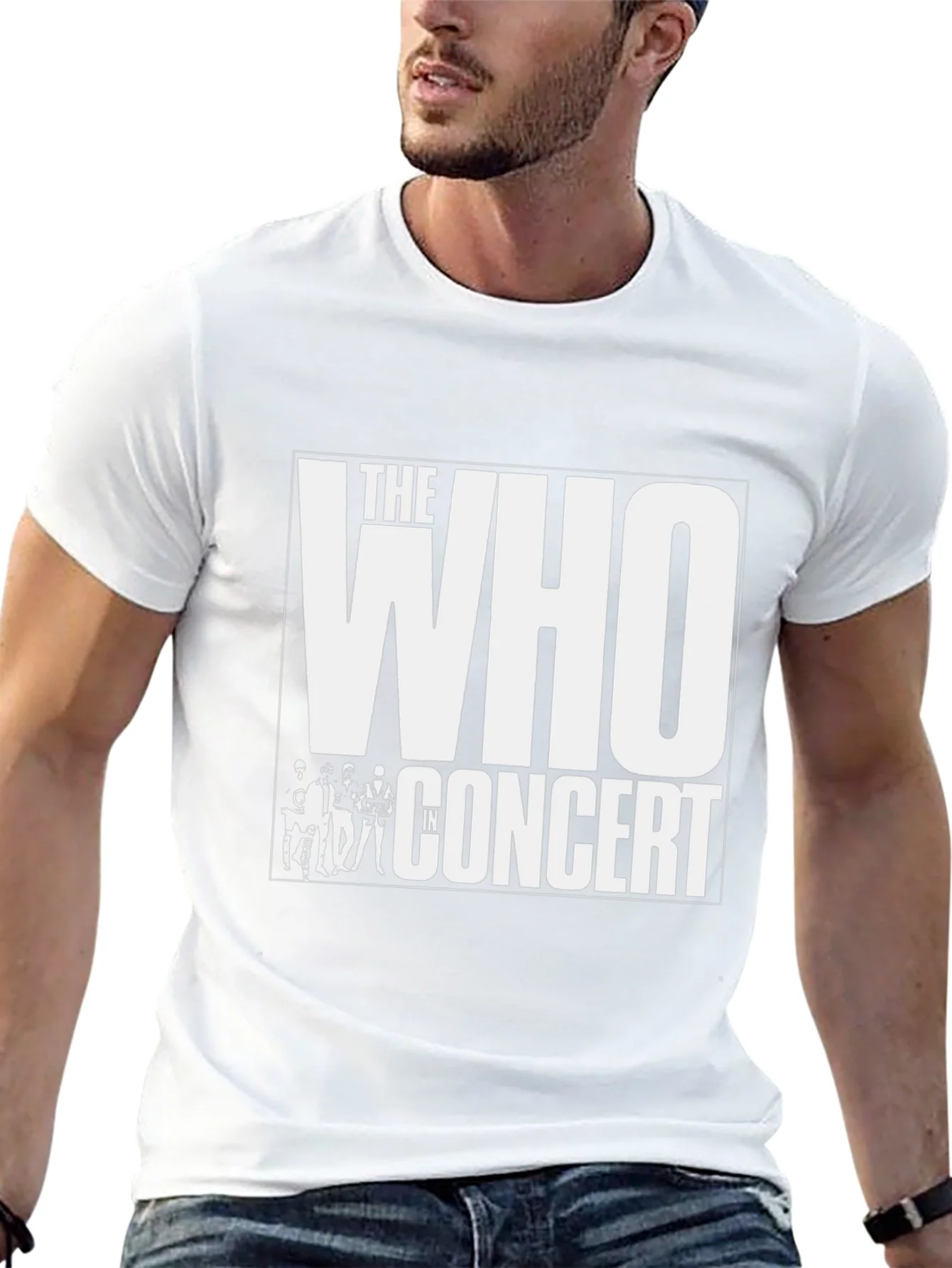 The Who In Concert Black T-Shirt