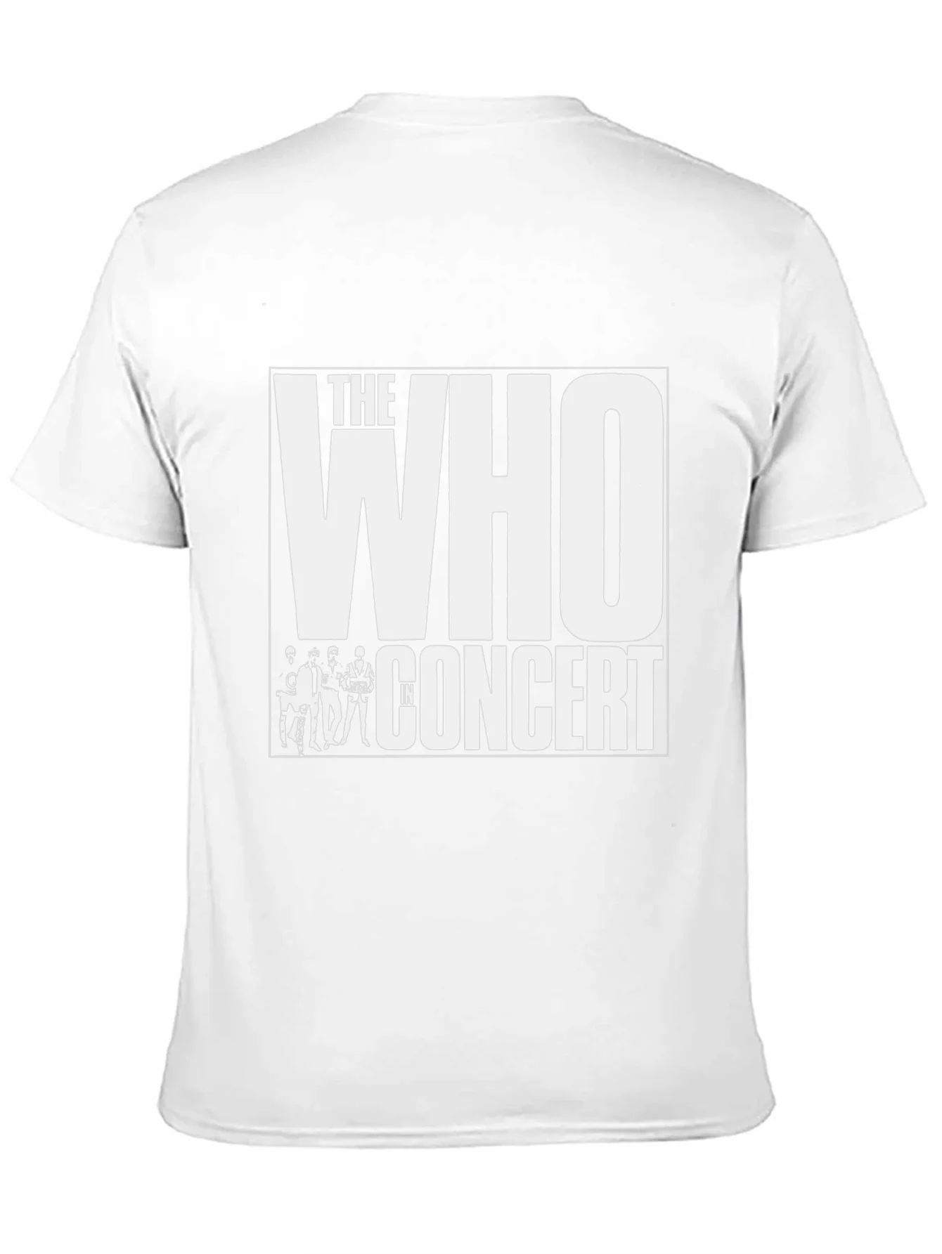 The Who In Concert Black T-Shirt