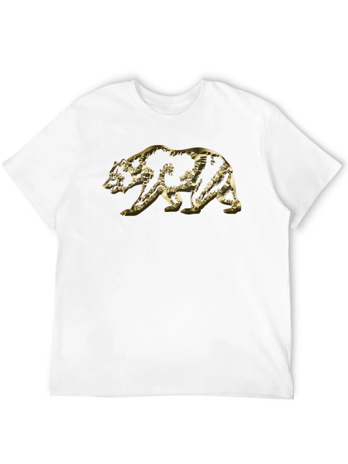 Golden Bear Graphic Tee - Modern Style