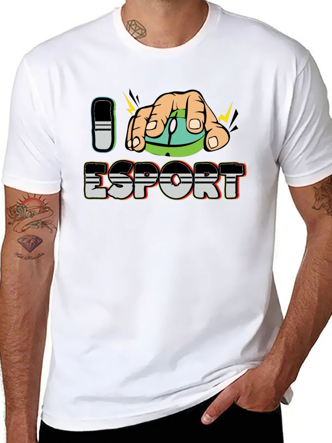 I Love ESport Gaming T-Shirt