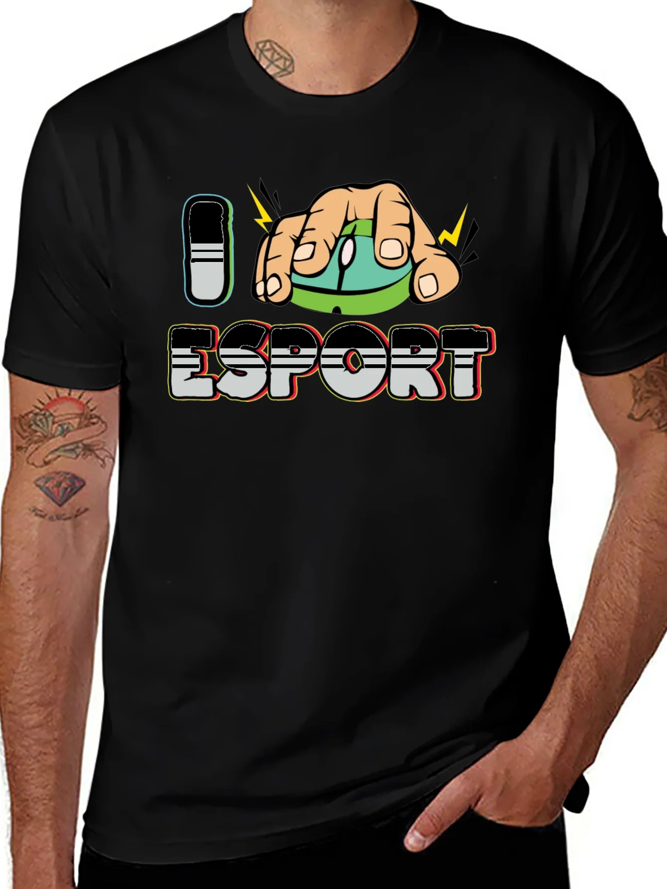 I Love ESport Gaming T-Shirt