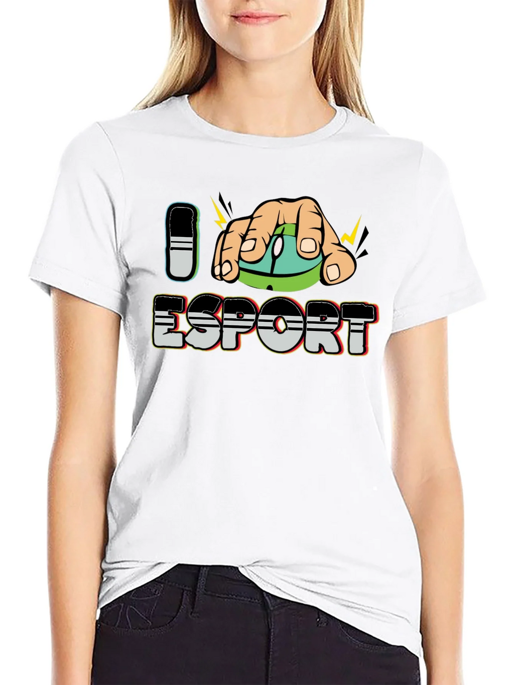 I Love ESport Gaming T-Shirt