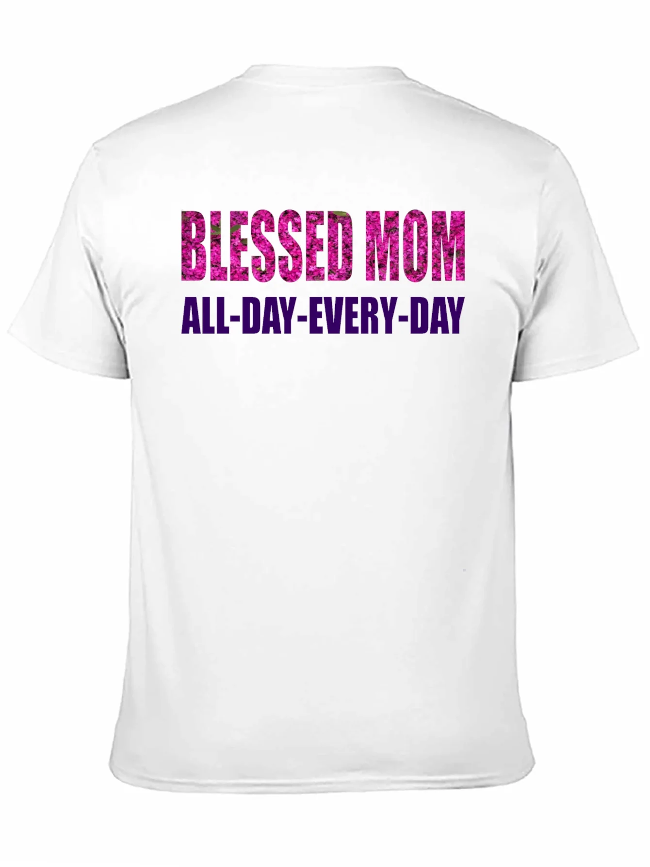 Blessed Mom All-Day-Every-Day Black T-Shirt