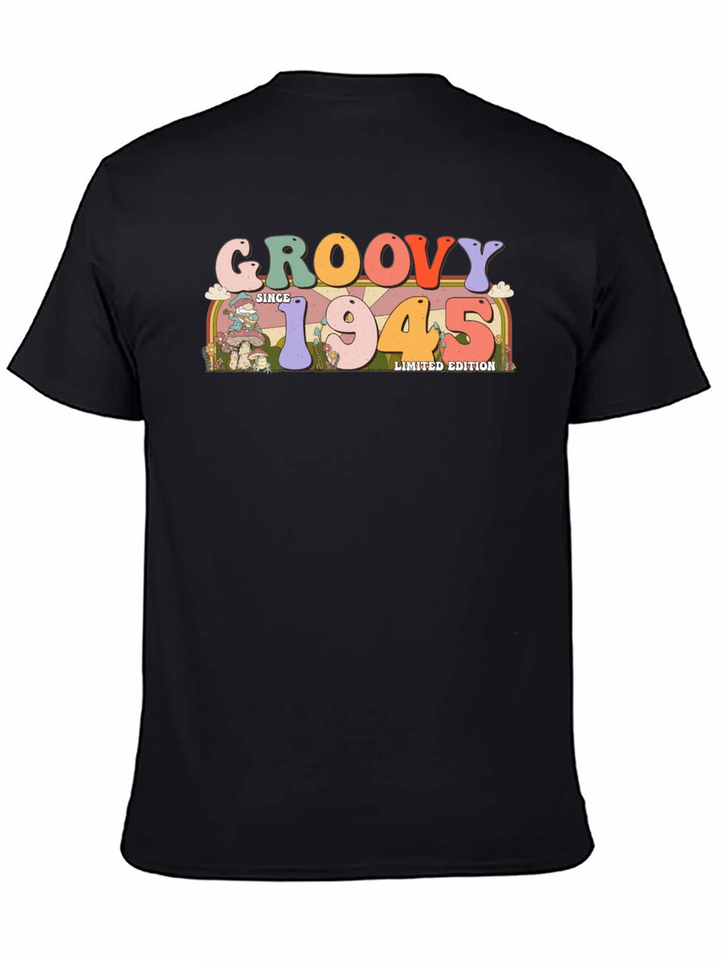 Groovy Since 1945 Limited Edition Black T-Shirt