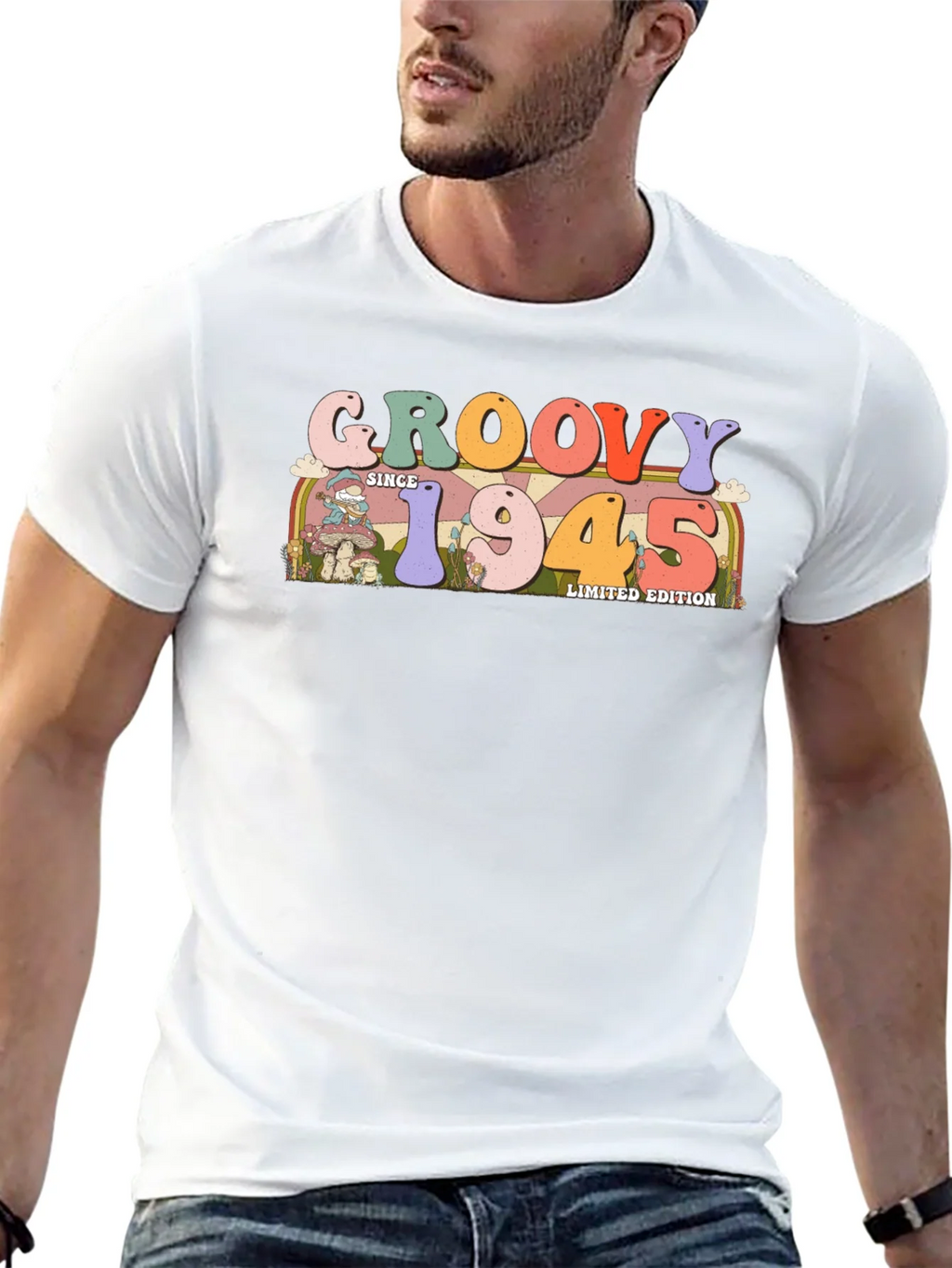 Groovy Since 1945 Limited Edition Black T-Shirt