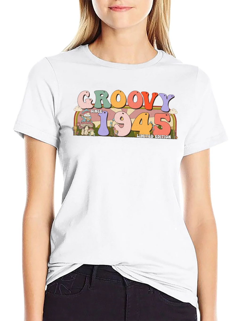 Groovy Since 1945 Limited Edition Black T-Shirt