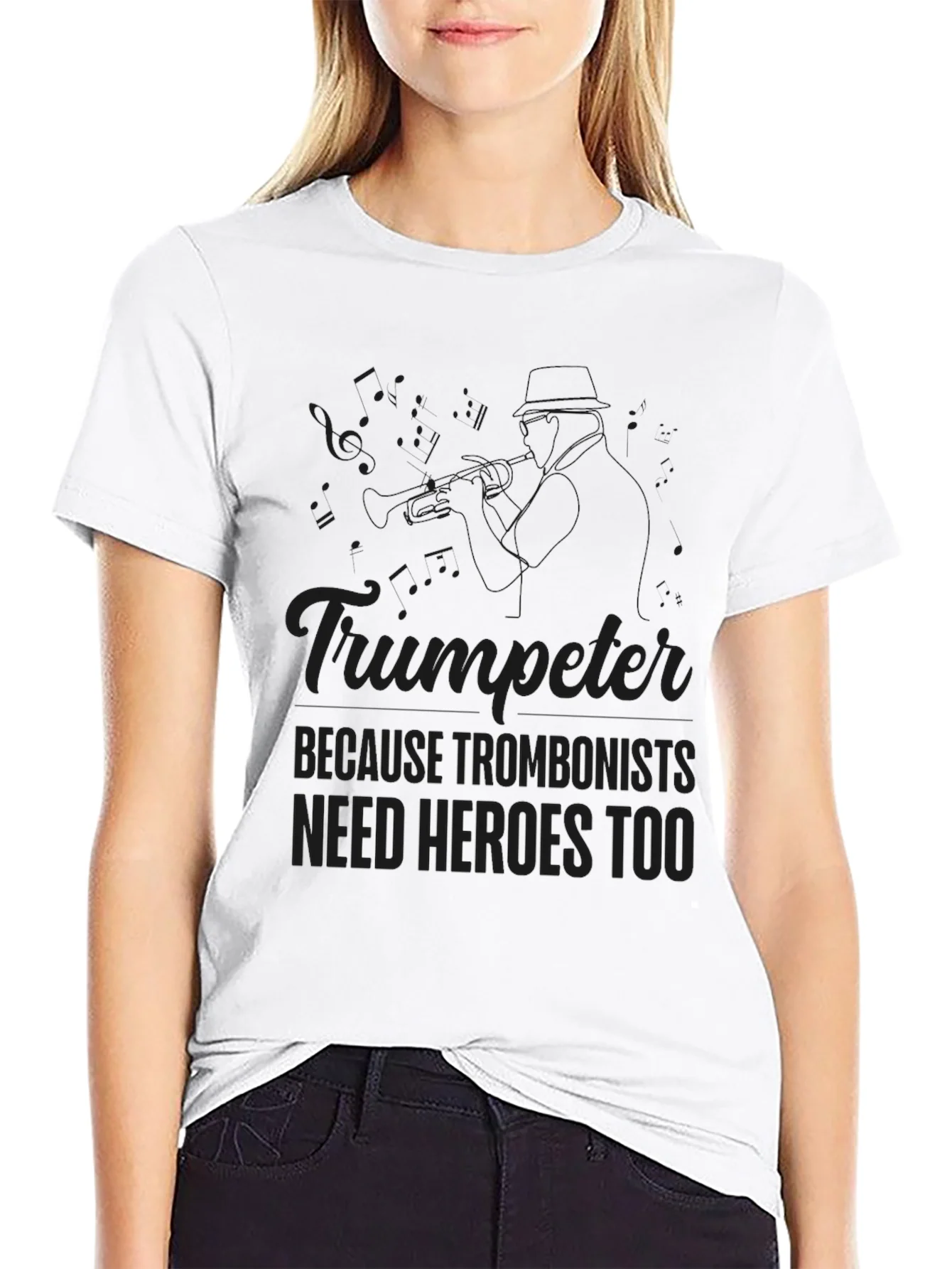 Trumpeter Hero T-Shirt - Musician Novelty Tee