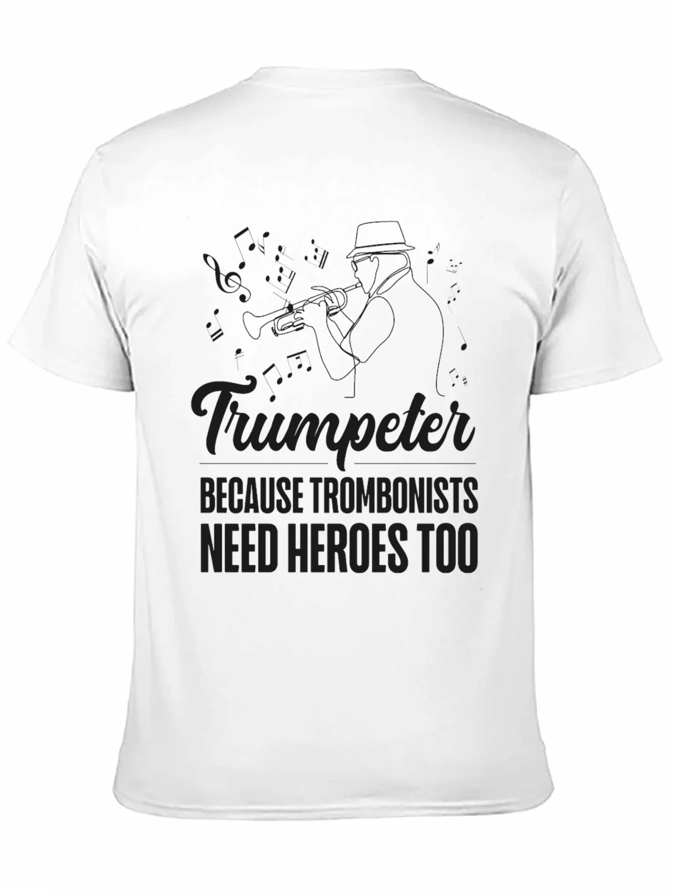 Trumpeter Hero T-Shirt - Musician Novelty Tee