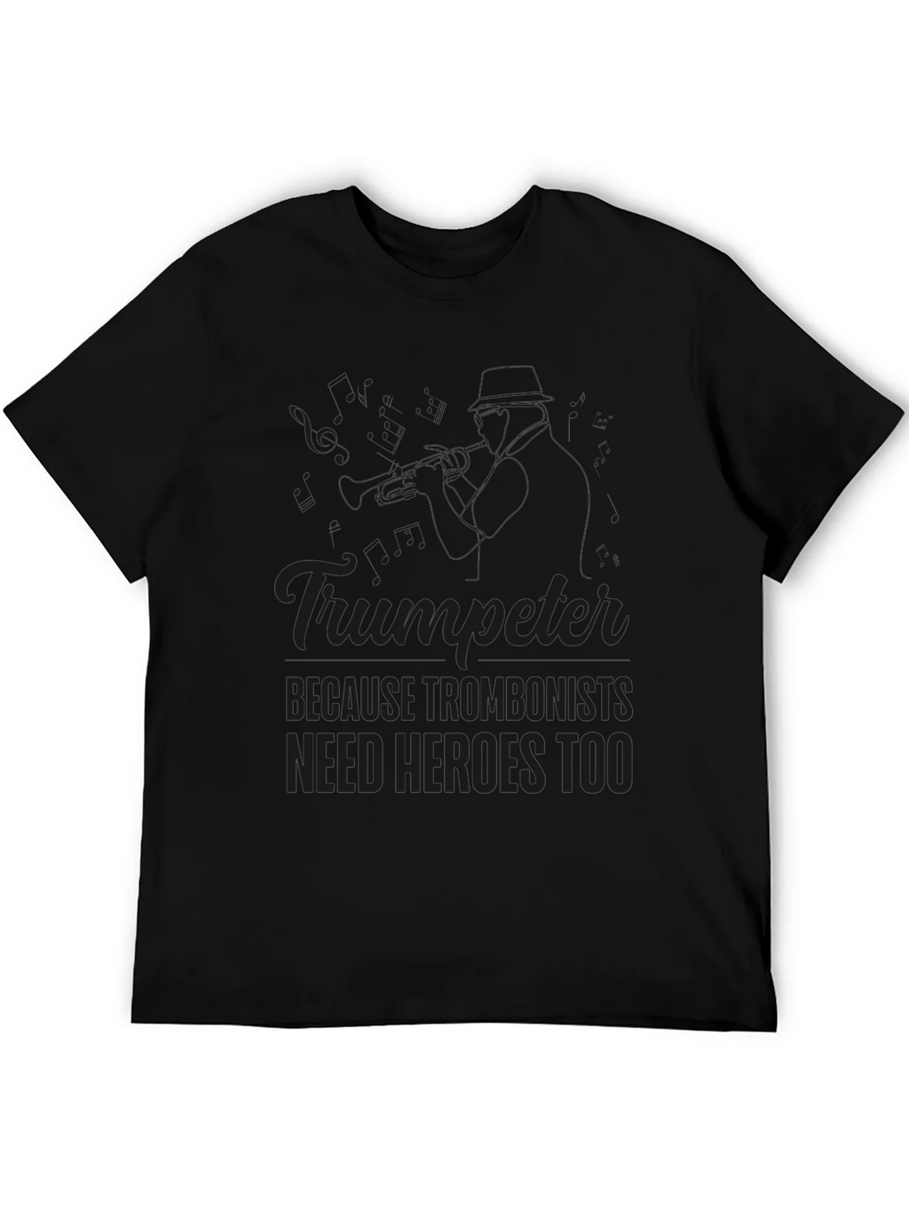 Trumpeter Hero T-Shirt - Musician Novelty Tee