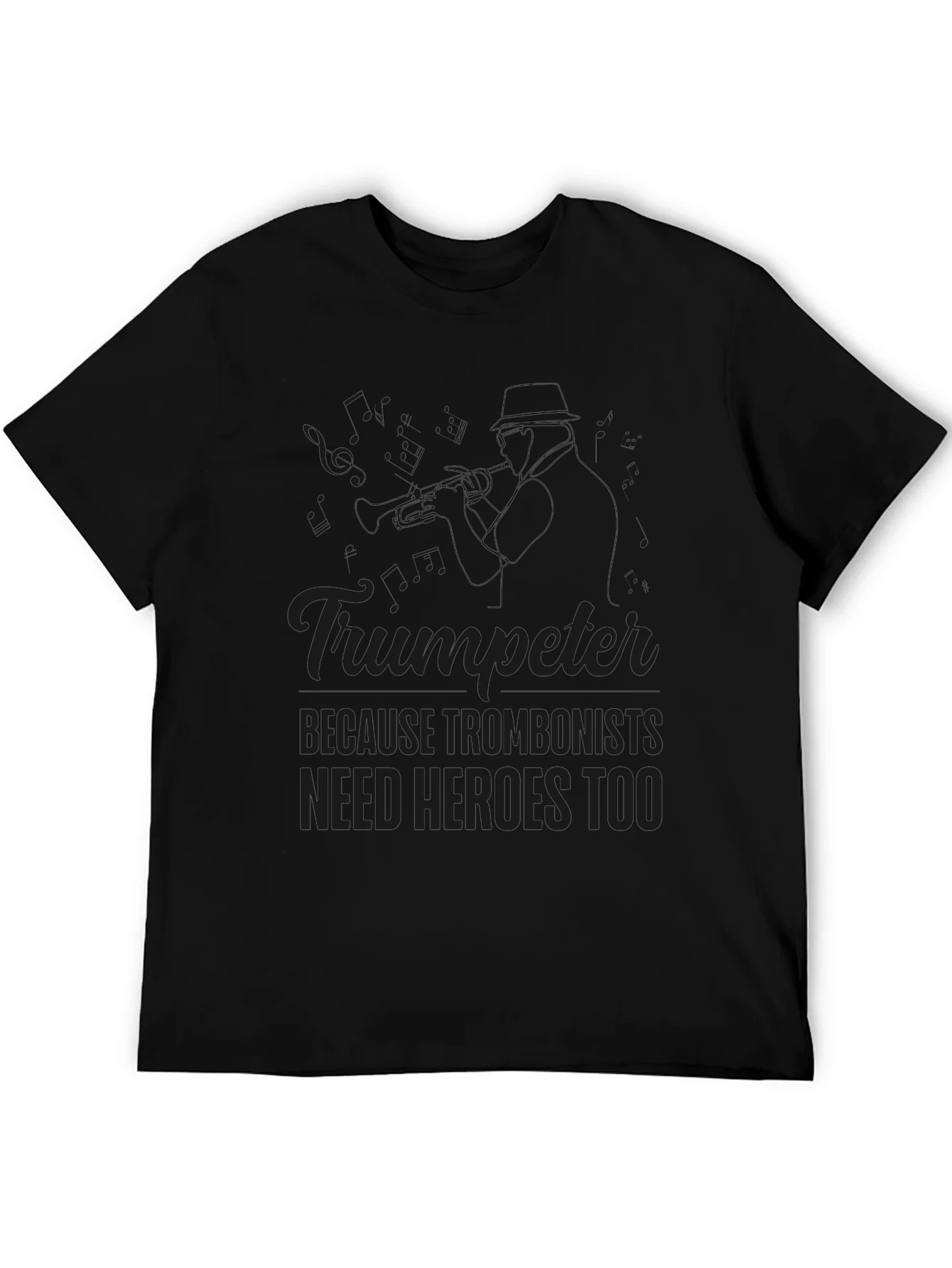 Trumpeter Hero T-Shirt - Musician Novelty Tee