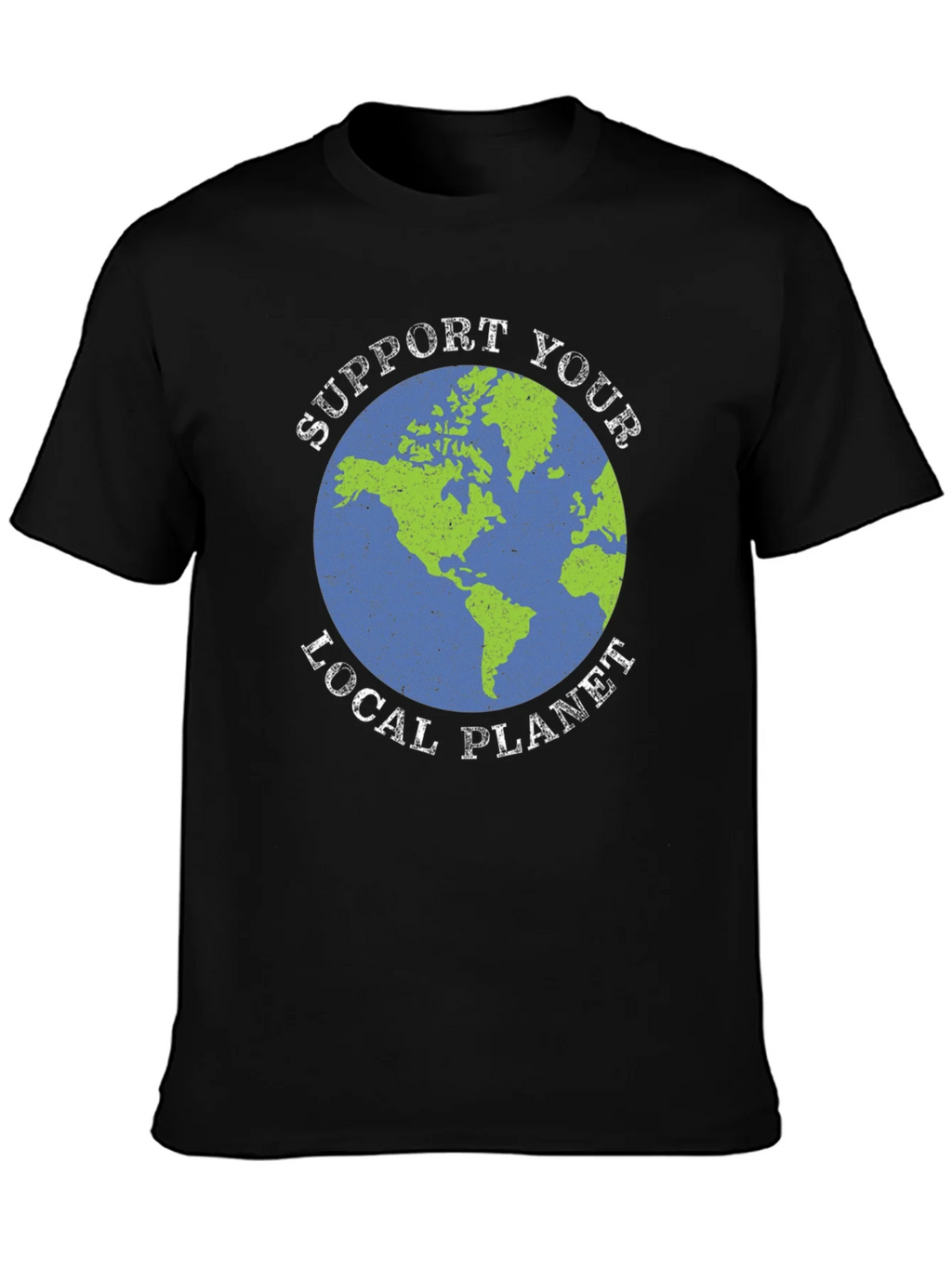 Support Your Local Planet Graphic T-Shirt
