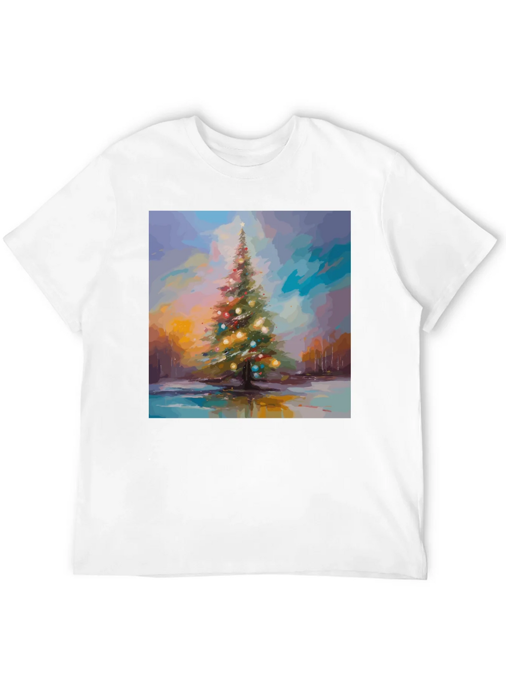 Christmas Tree Art T-Shirt