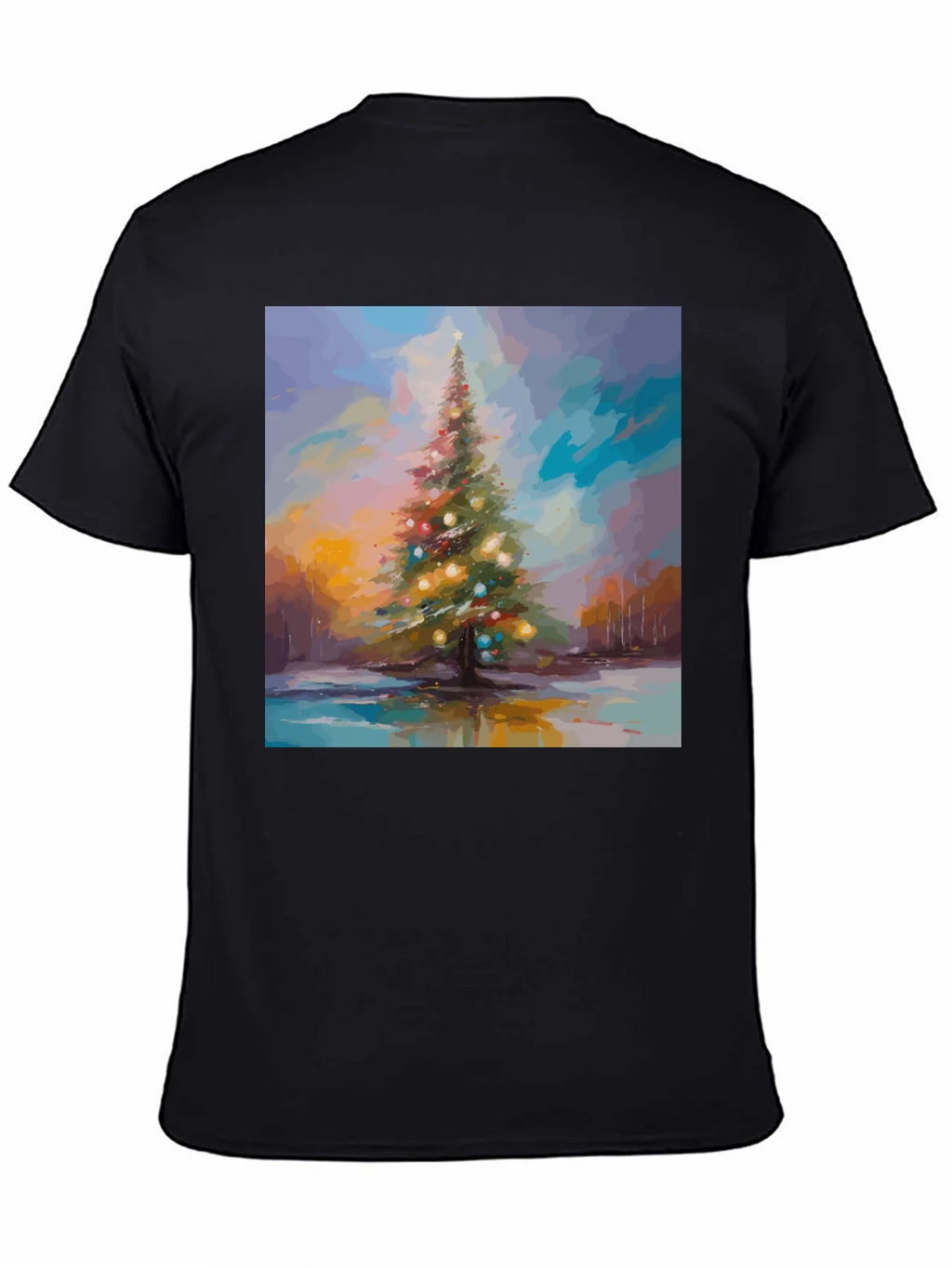 Christmas Tree Art T-Shirt