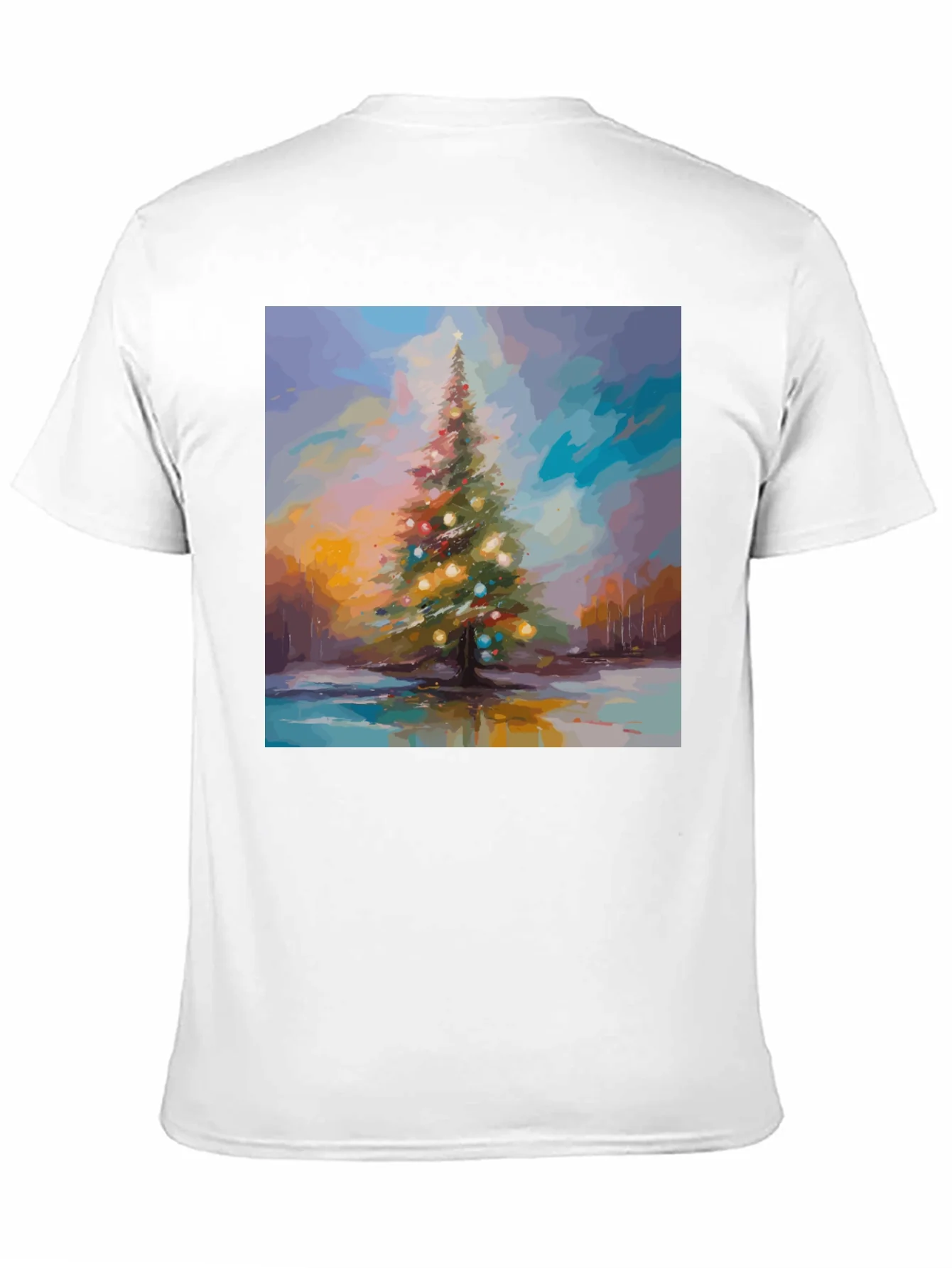 Christmas Tree Art T-Shirt
