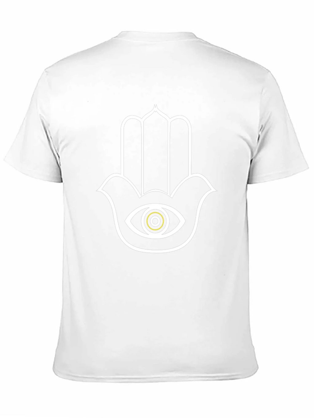 Hamsa Hand Eye Graphic Tee - Unisex Black T-Shirt