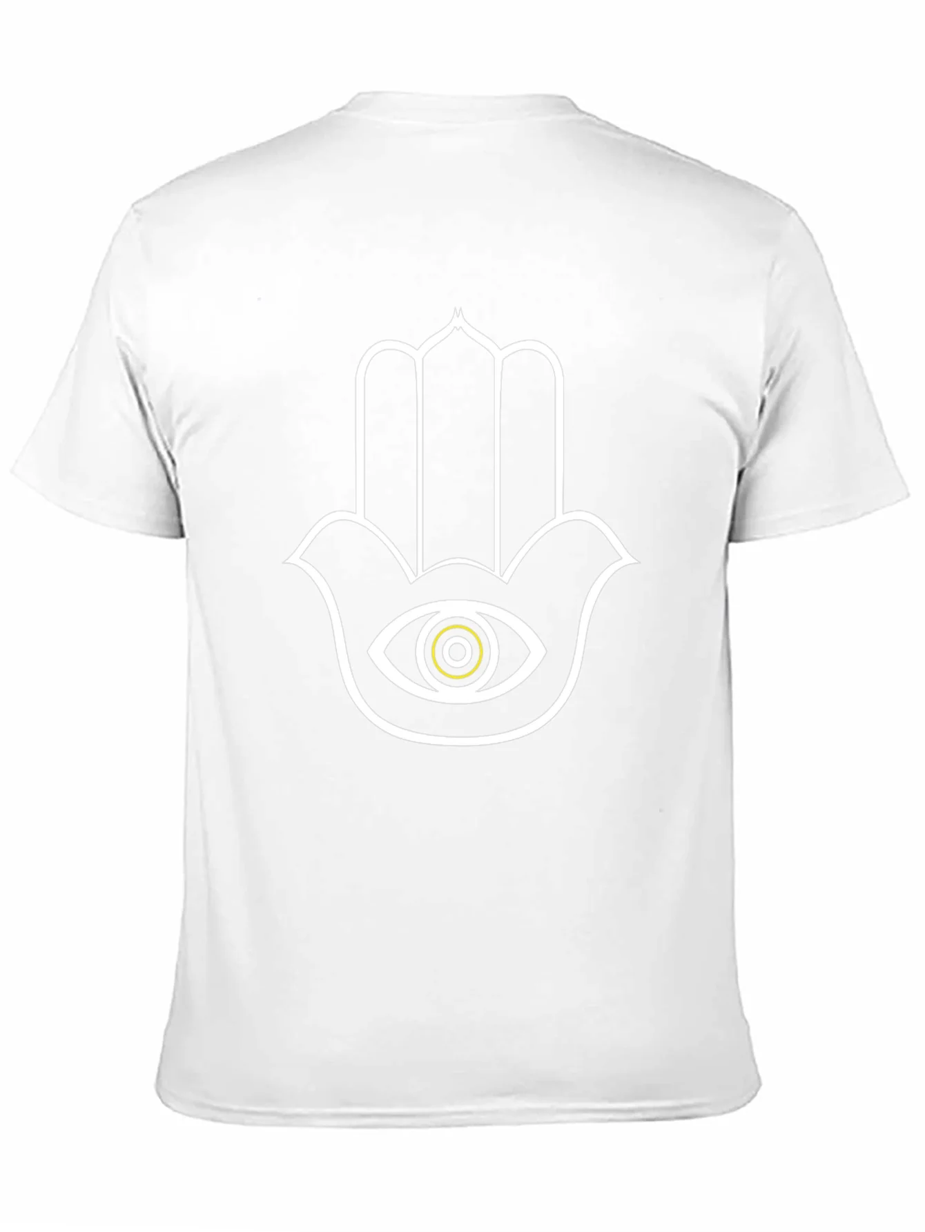 Hamsa Hand Eye Graphic Tee - Unisex Black T-Shirt
