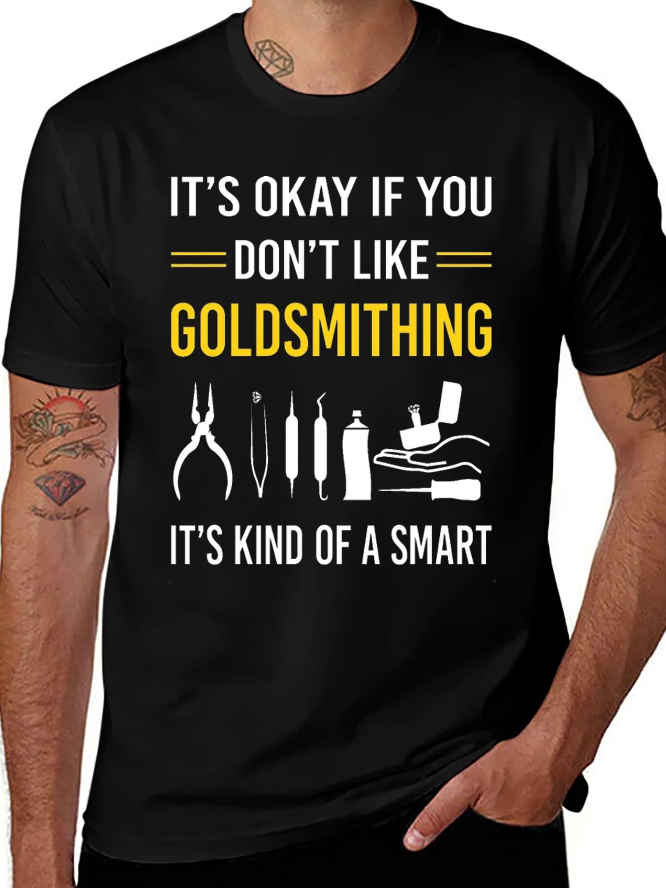 Goldsmithing Smart T-Shirt: Unique Jewelry Maker Apparel
